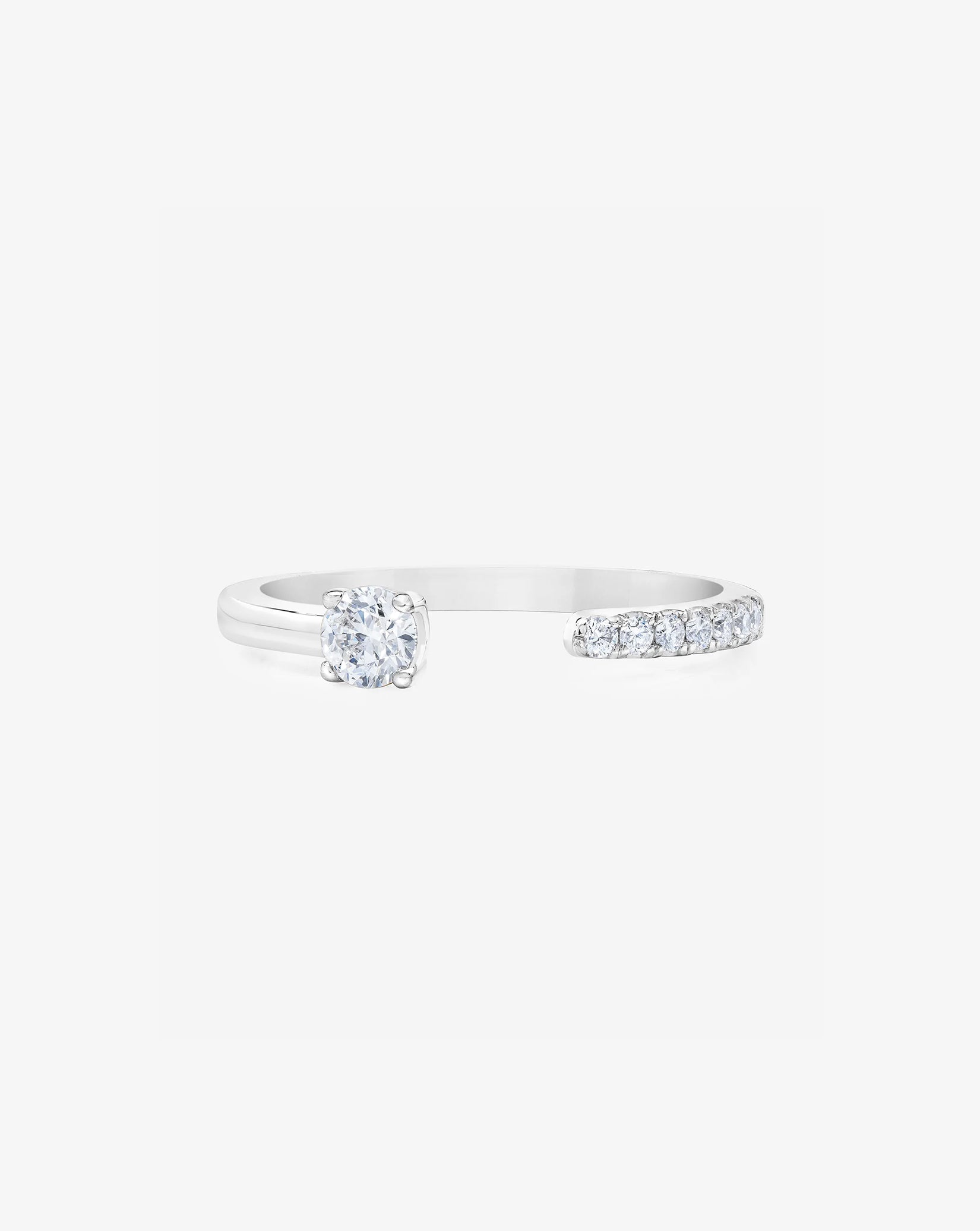 Open Round Diamond Band