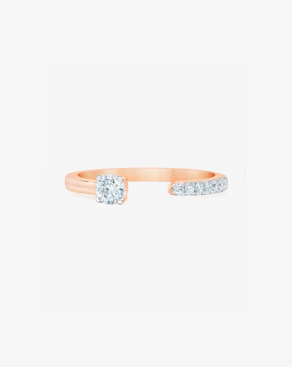 Open Round Diamond Band
