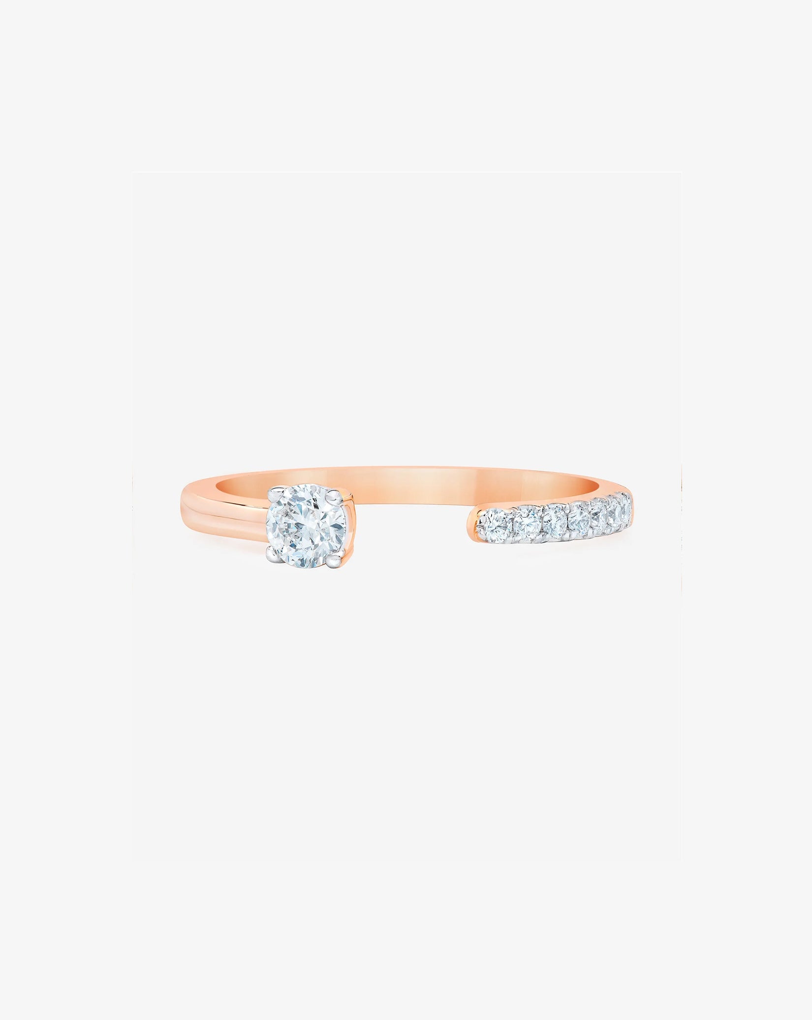 Open Round Diamond Band
