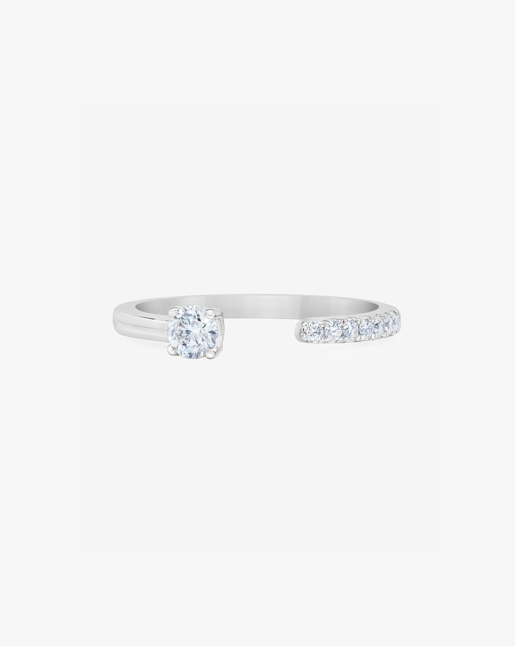 Open Round Diamond Band