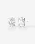 Oval Lab Diamond Studs