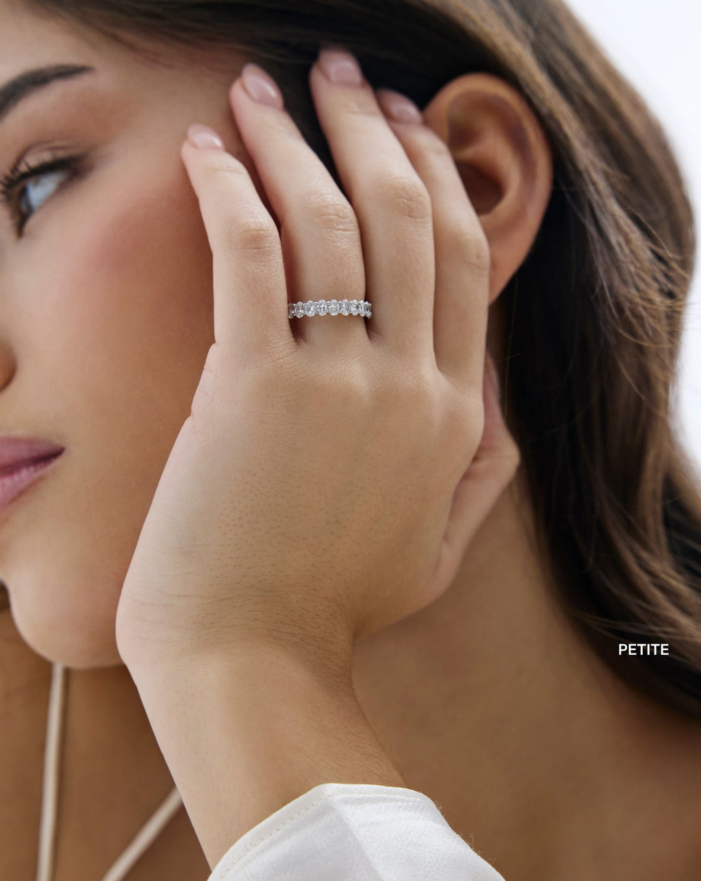 Oval Diamond Band