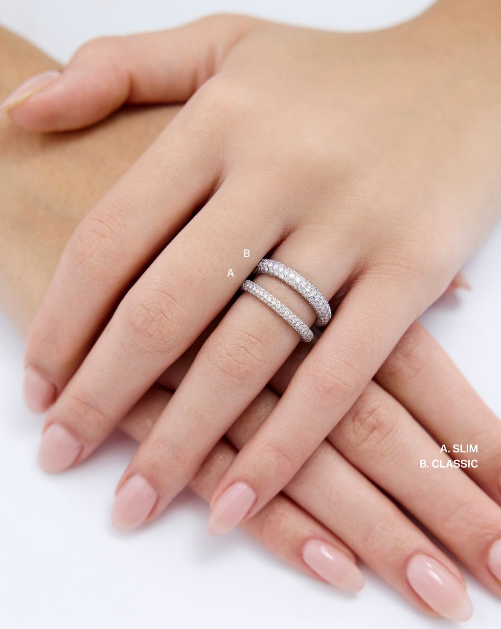 Pavé Cloud Eternity Band