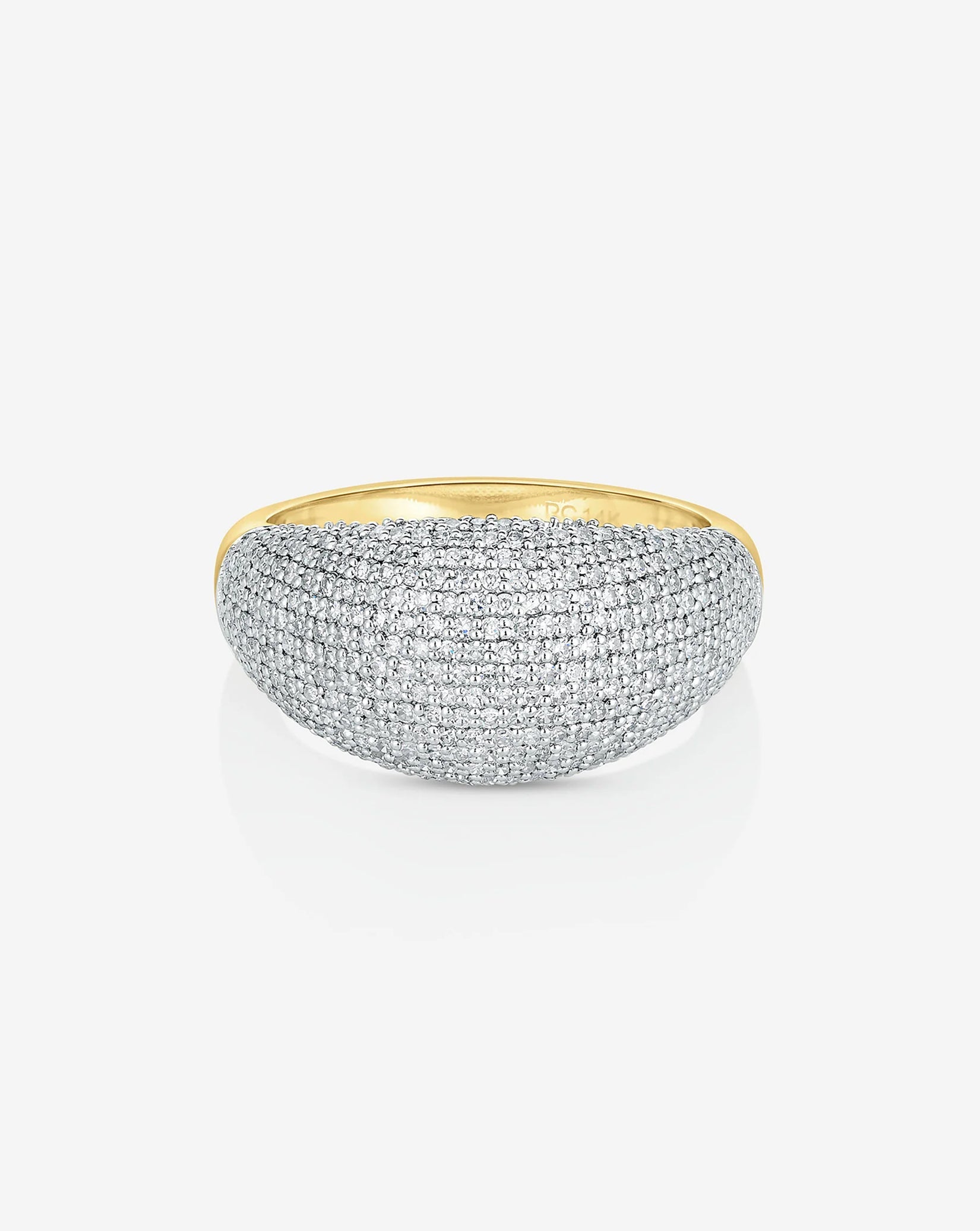 Pavé Jumbo Diamond Cloud Ring