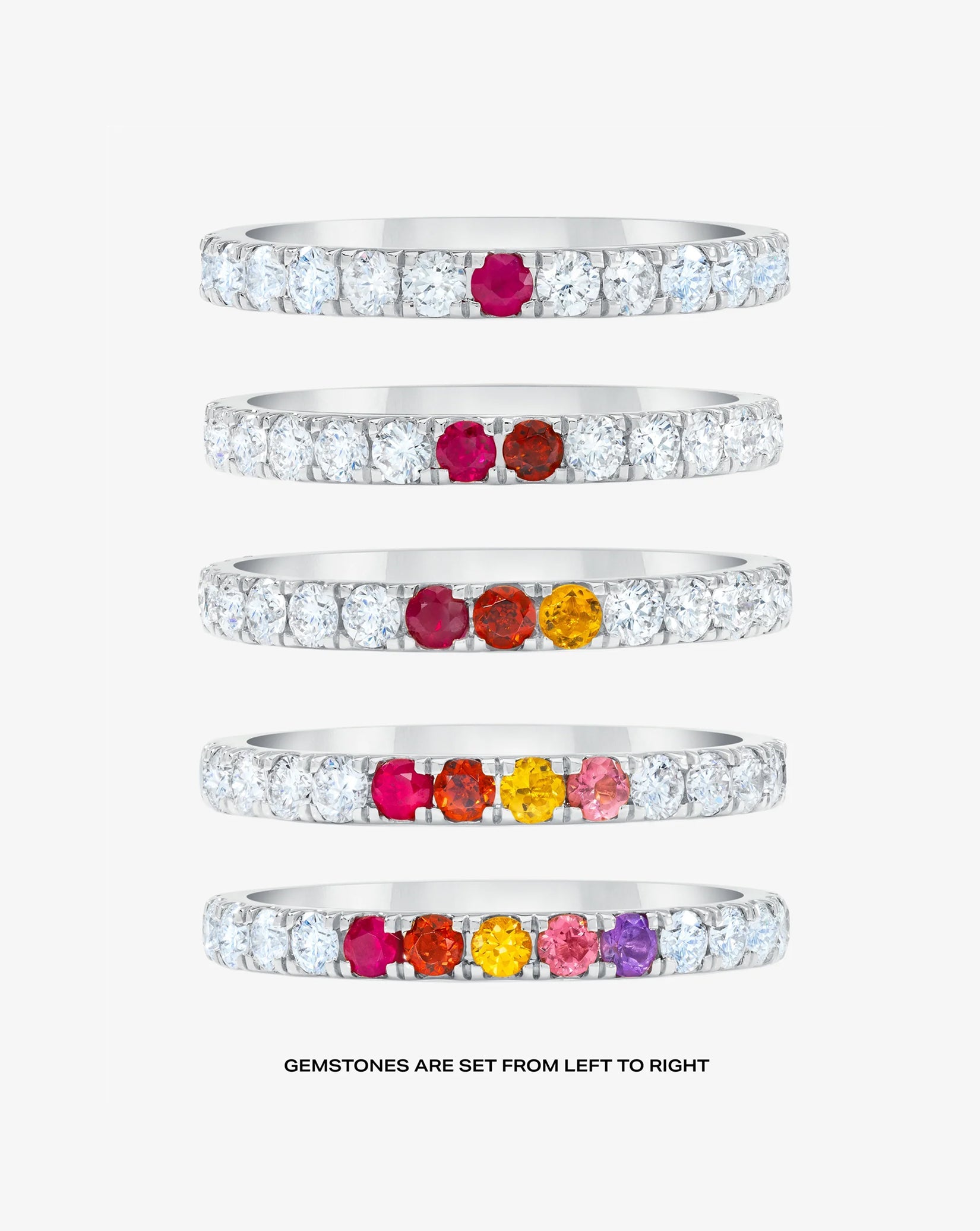 2.5 mm Personalized Classic Diamond Ring