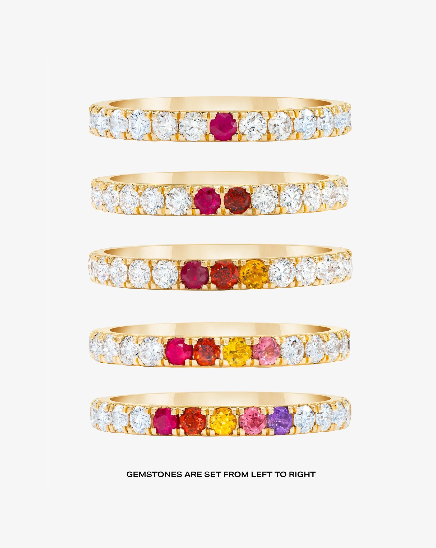 2.5 mm Personalized Classic Diamond Ring