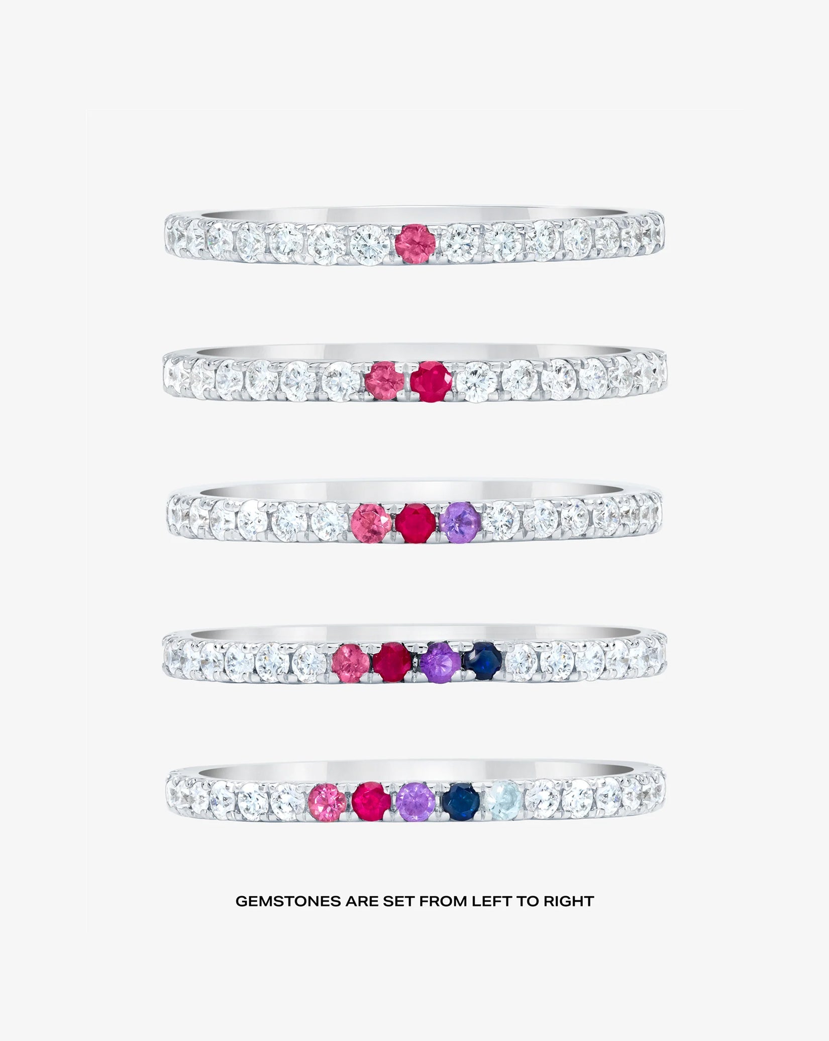 Personalized Perfect Pavé Diamond Ring | Platinum