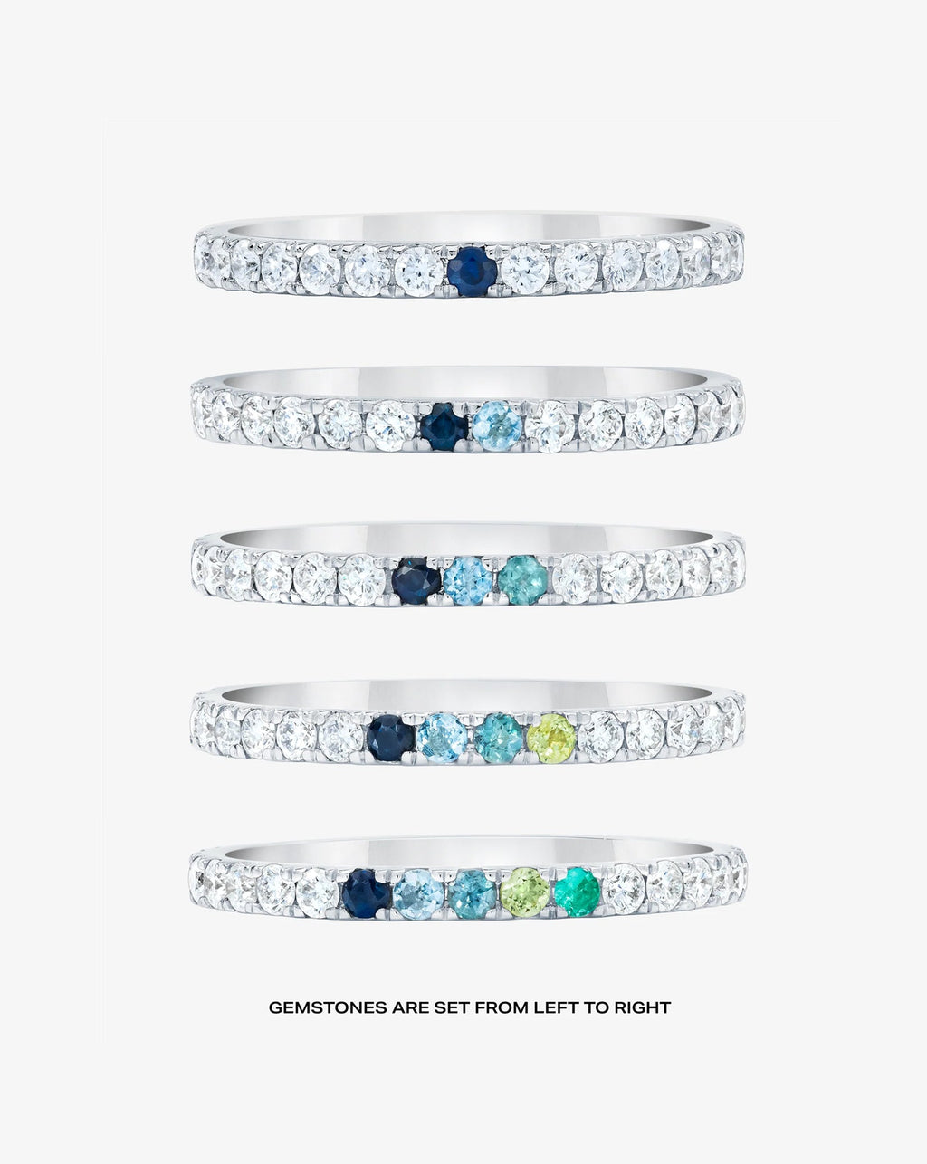 Personalized Perfect Pavé Diamond Ring | Platinum