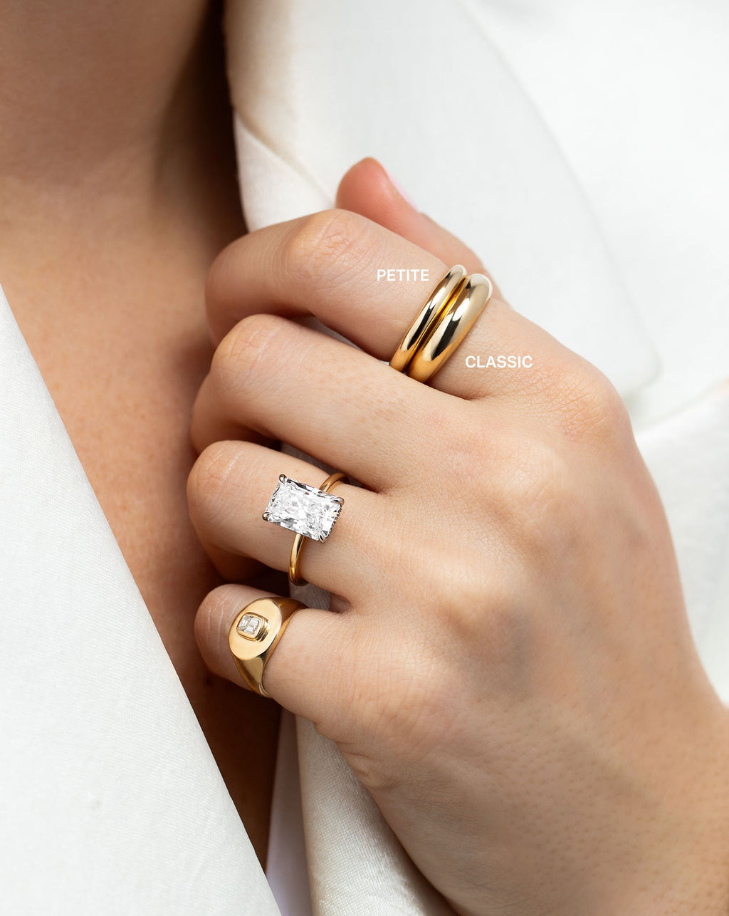 Gold Cloud Ring