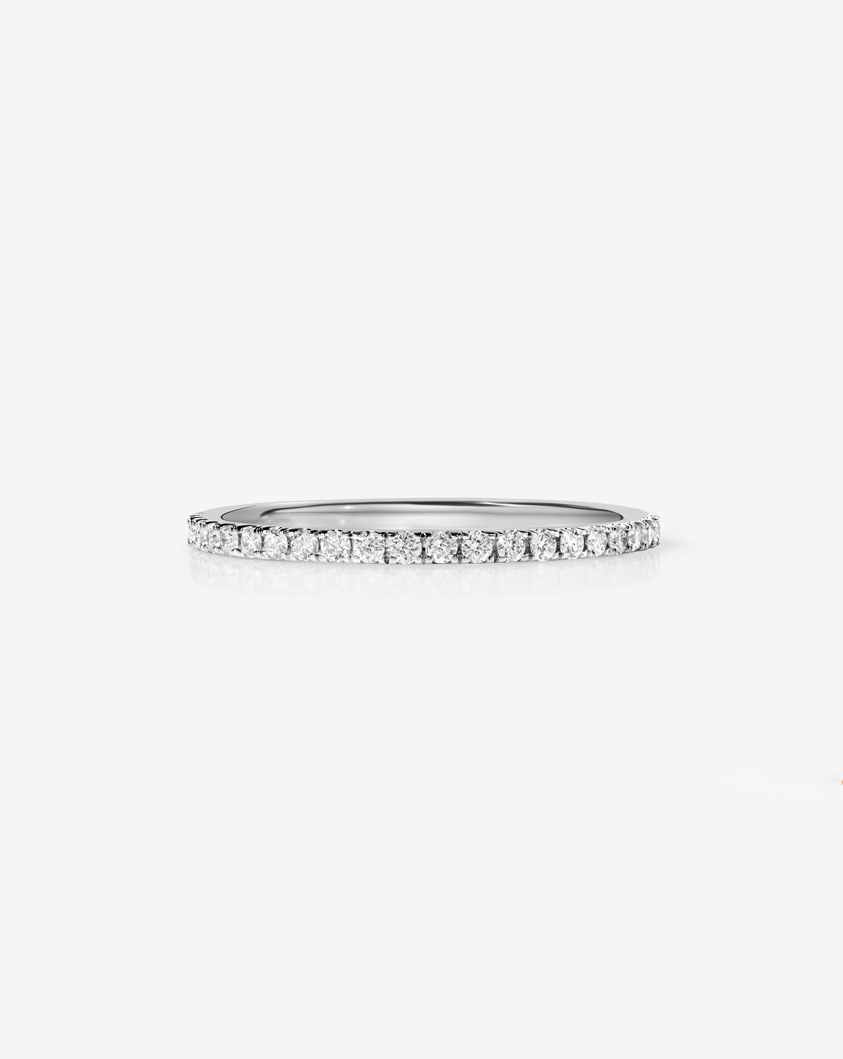Perfect Pavé Diamond Ring | Platinum
