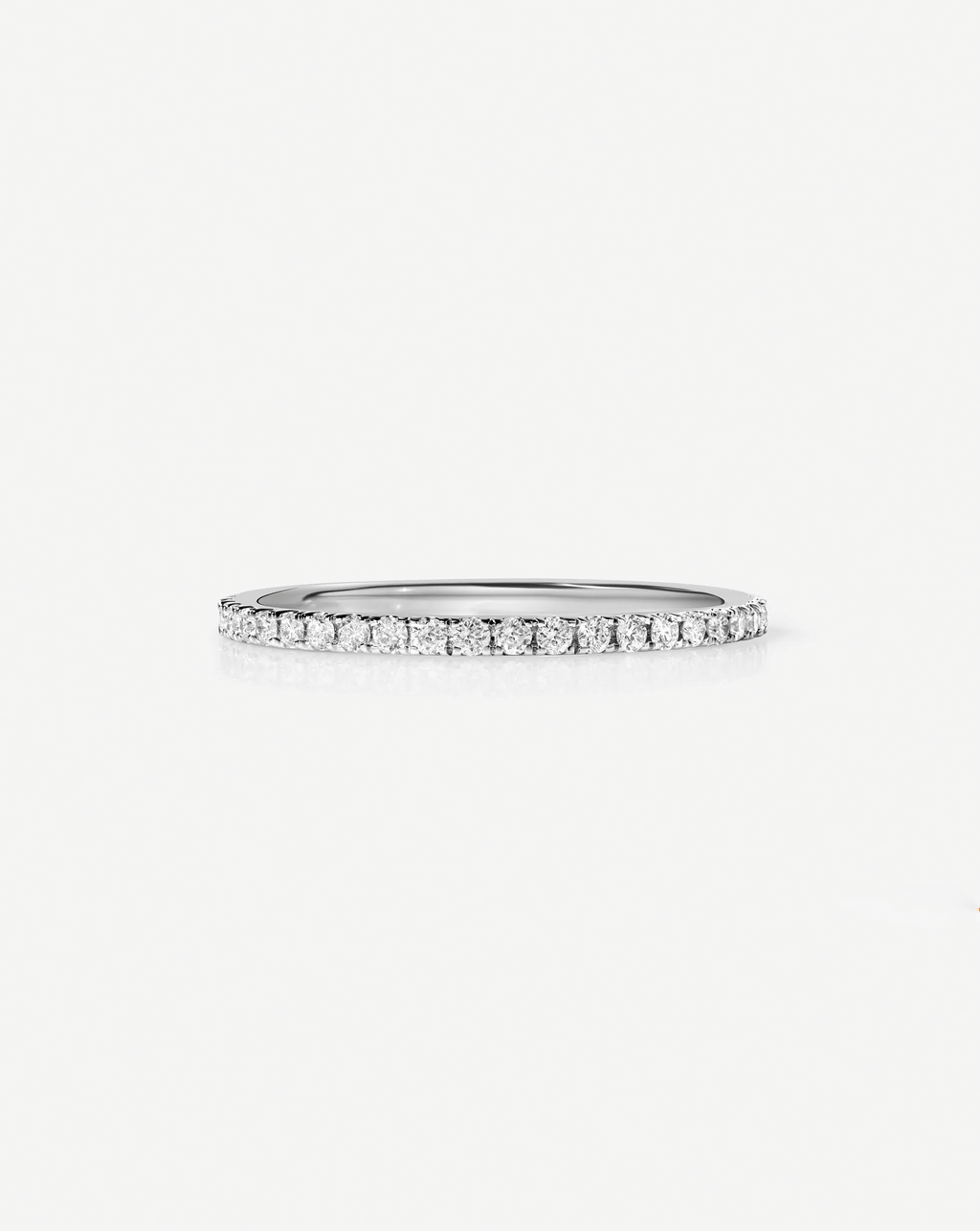 Perfect Pavé Diamond Ring | Platinum