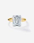3.16 Emerald Lab Diamond in Cloud Solitaire