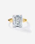 5.05 Emerald Lab Diamond in Cloud Solitaire