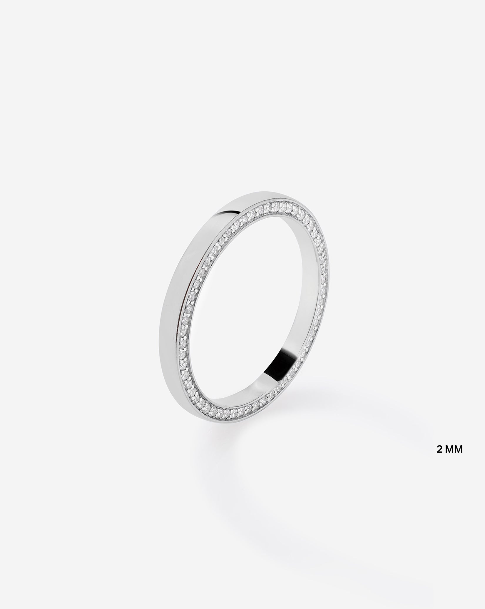Brilliant Pavé Cigar Band