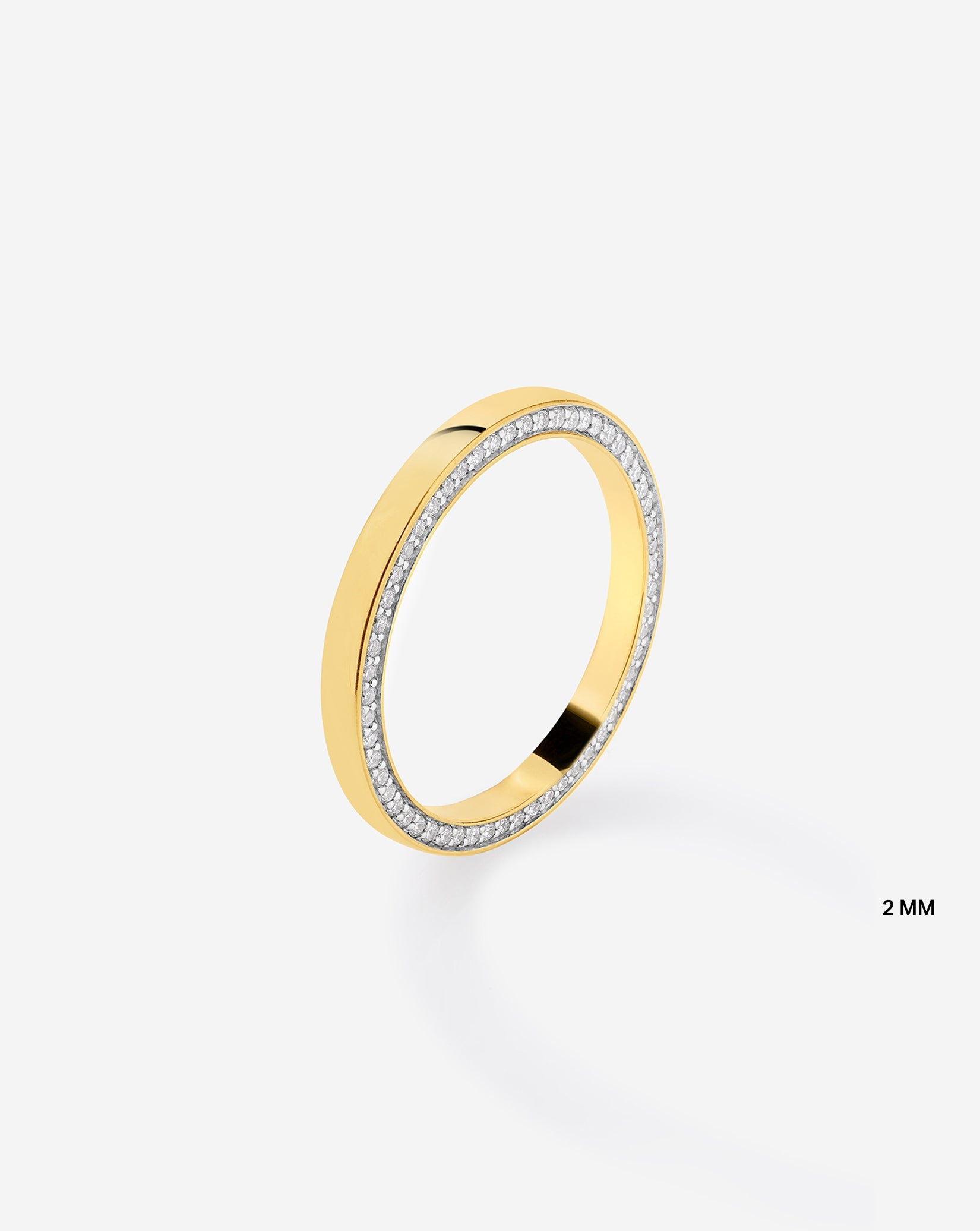 Brilliant Pavé Cigar Band