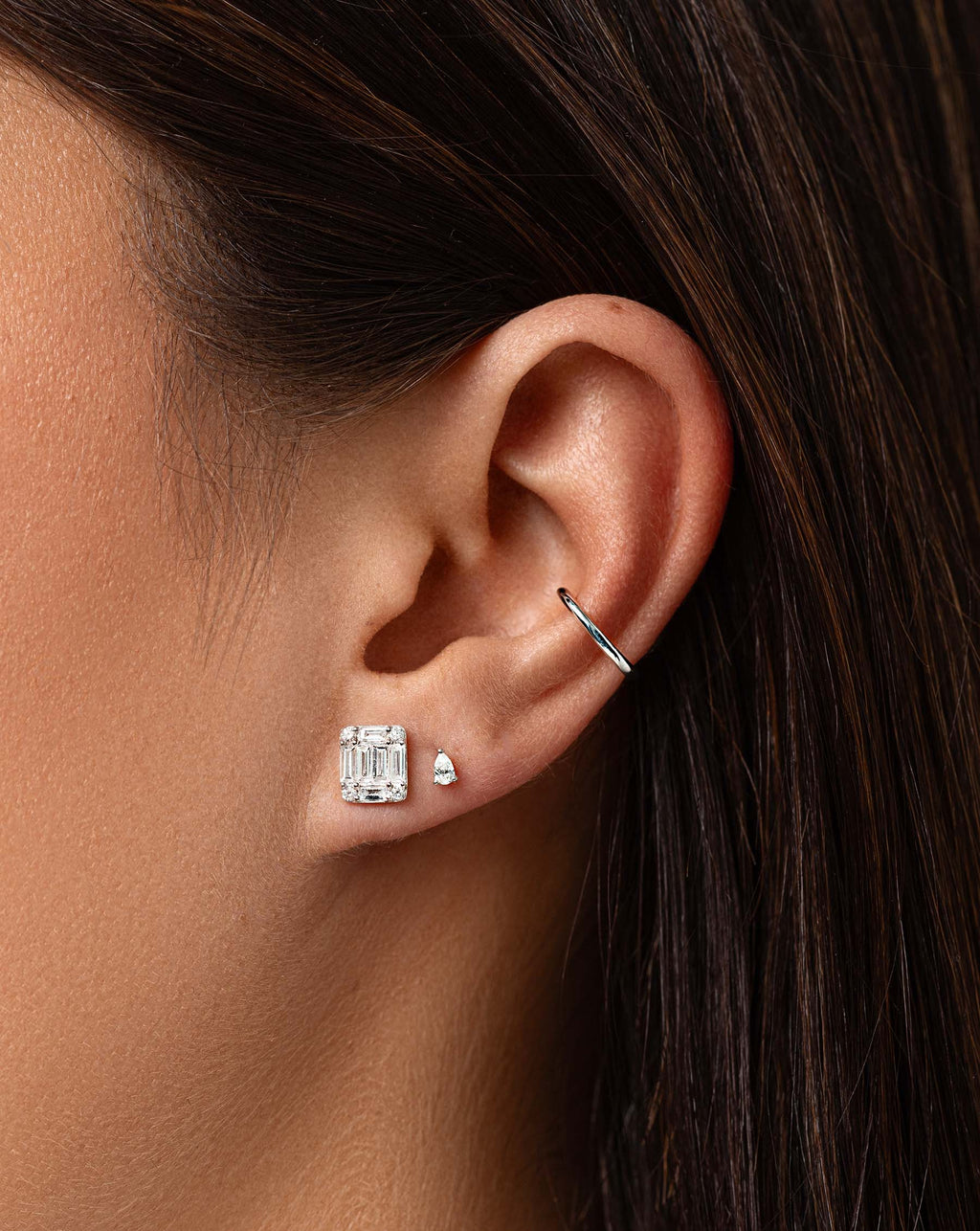Tiny Pear Studs