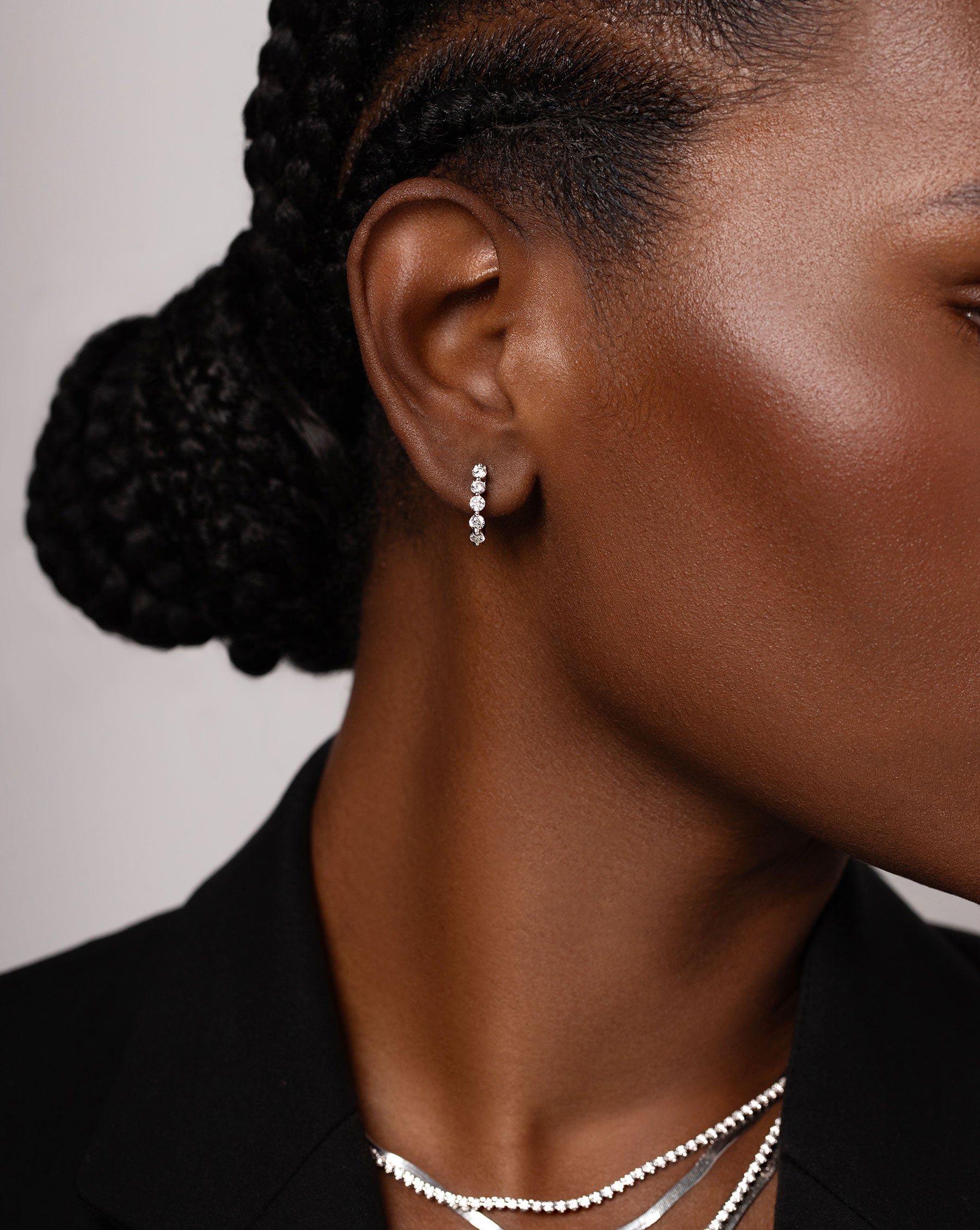 Multiway Diamond Statement Earrings