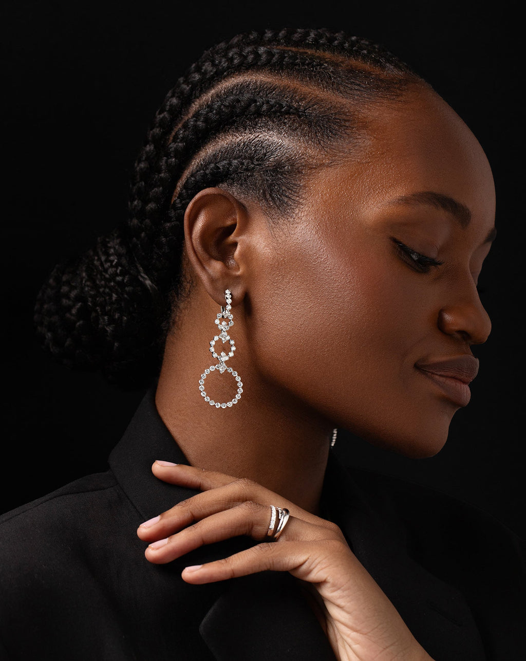 Multiway Diamond Statement Earrings