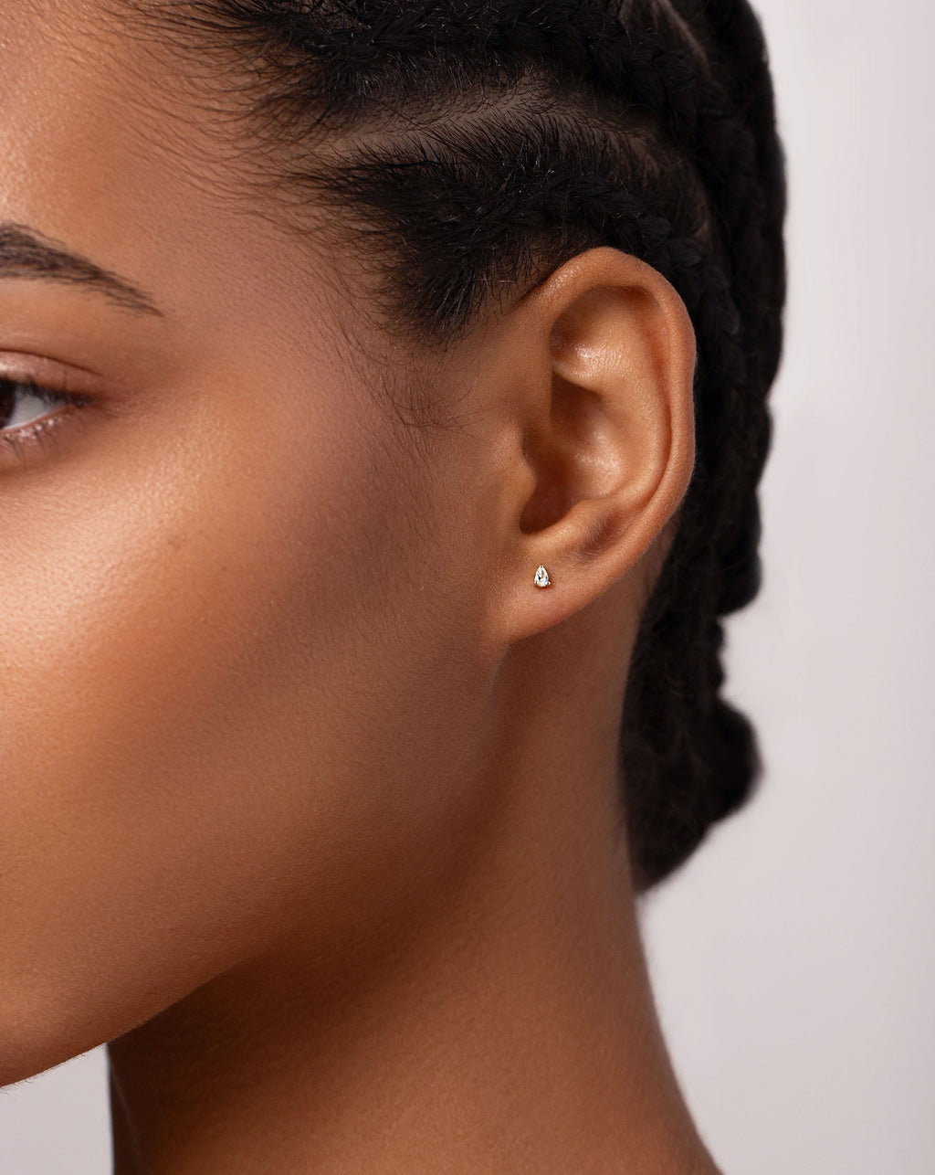 Tiny Pear Studs