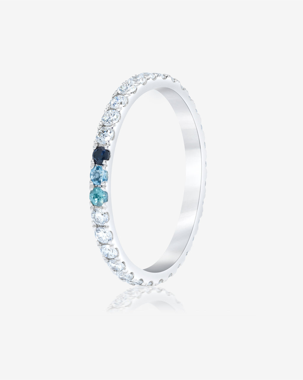 Personalized Perfect Pavé Diamond Ring | Platinum