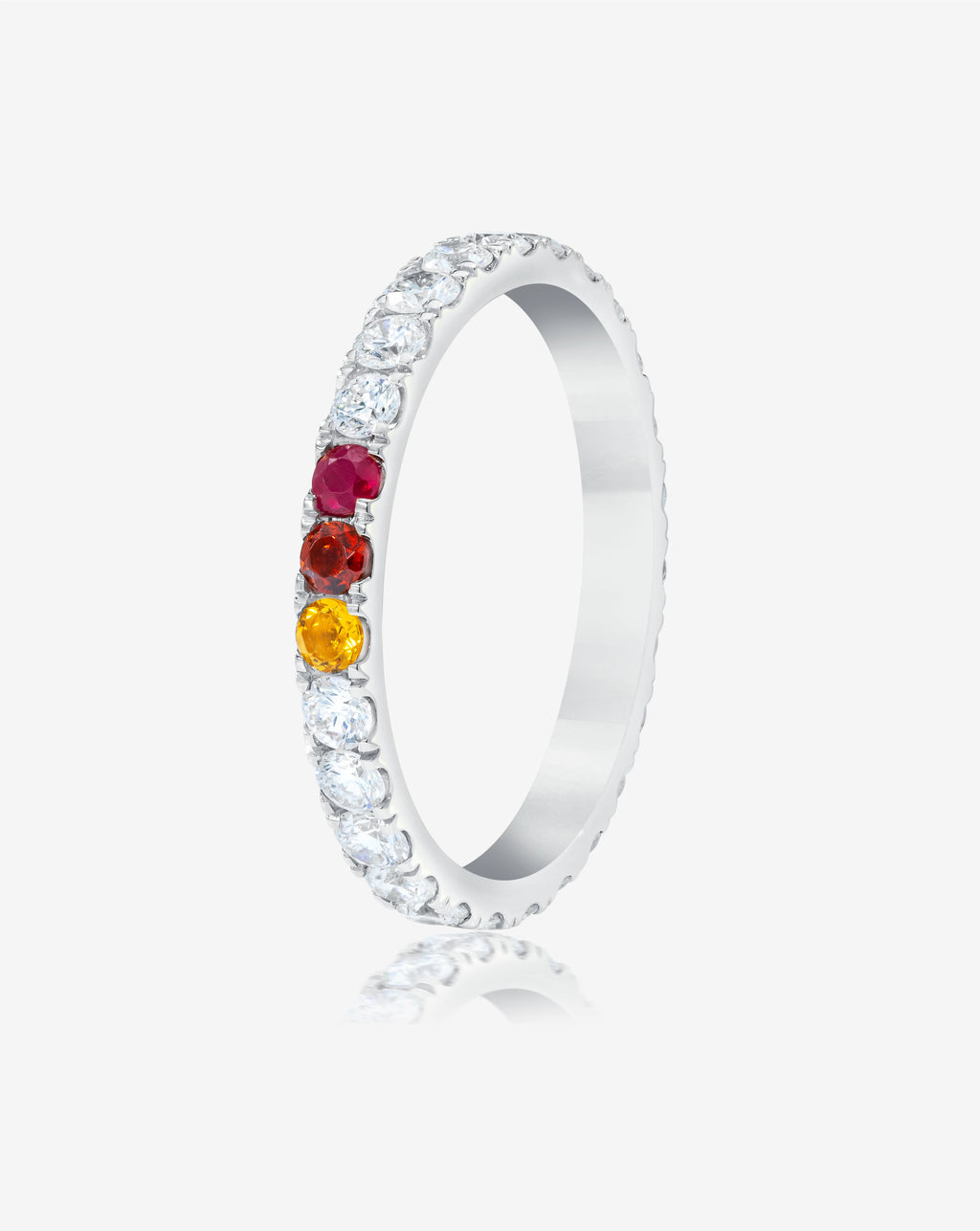 2.5 mm Personalized Classic Diamond Ring