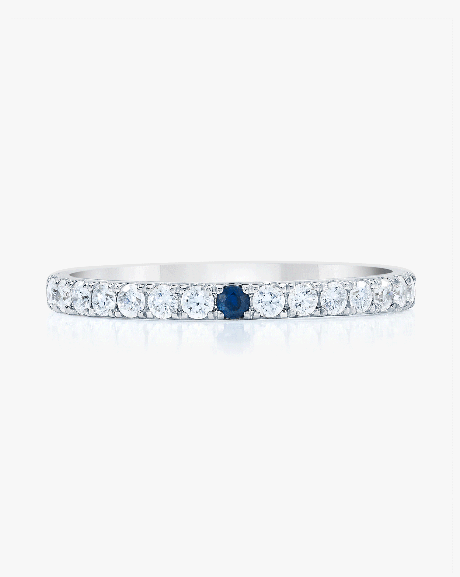 Personalized Perfect Pavé Diamond Ring | Platinum