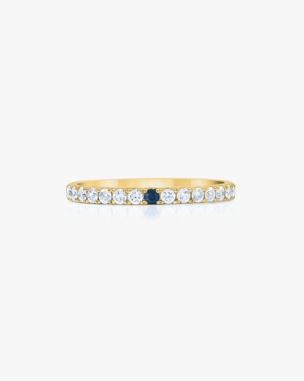 1.9 mm Personalized Perfect Pavé Diamond Ring