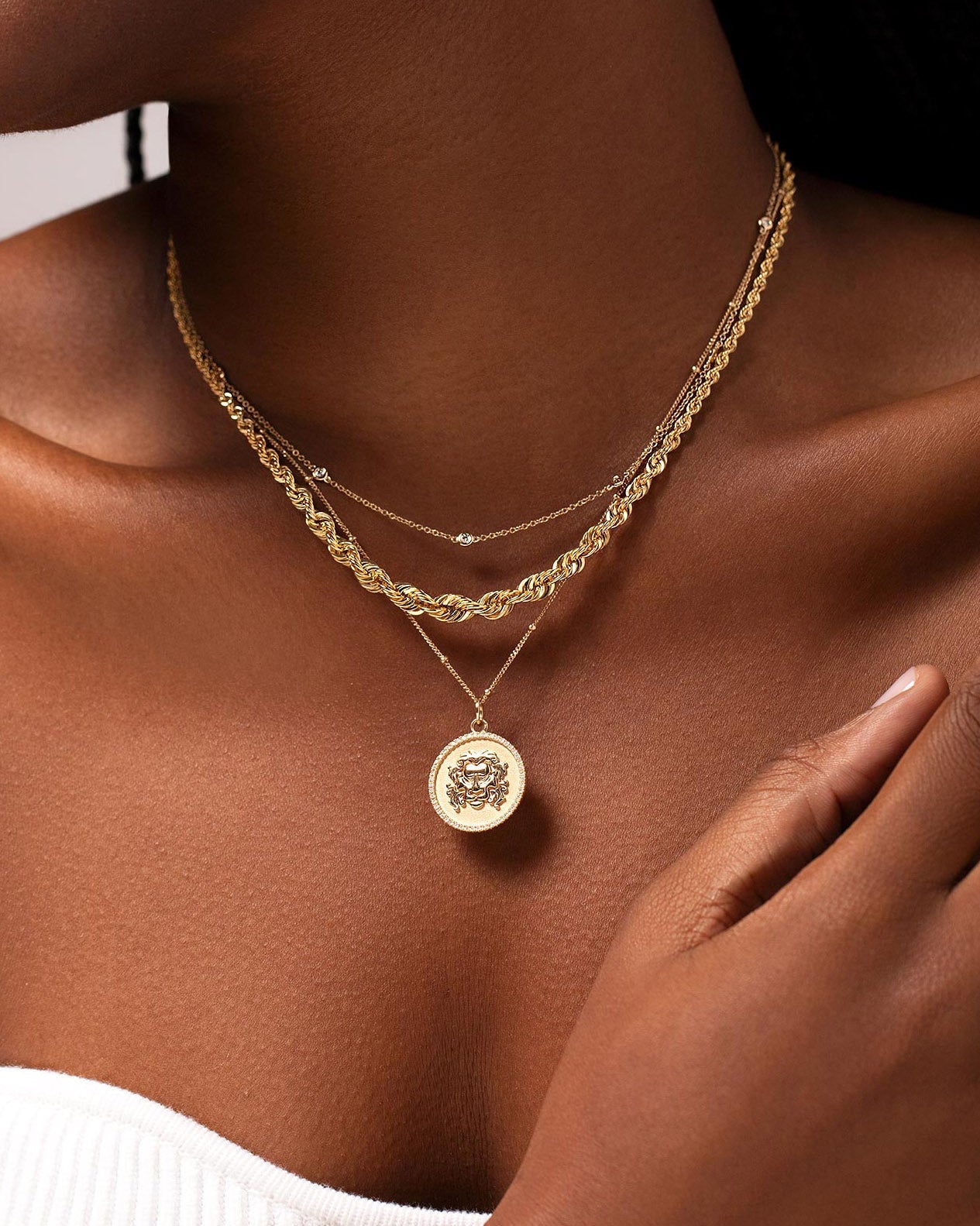Zodiac Medallion Necklace