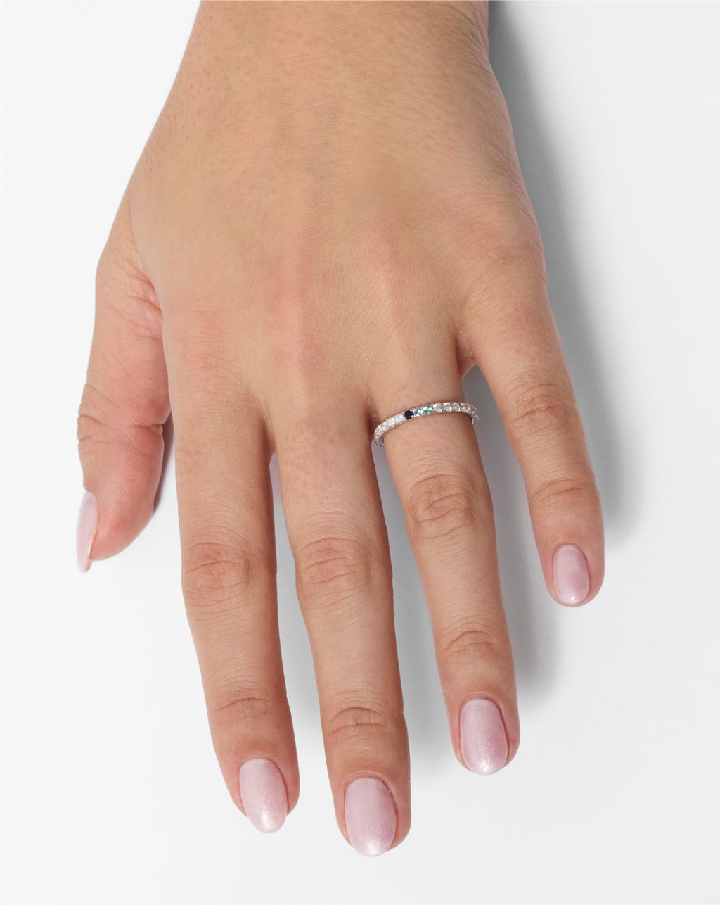 Personalized Perfect Pavé Diamond Ring | Platinum