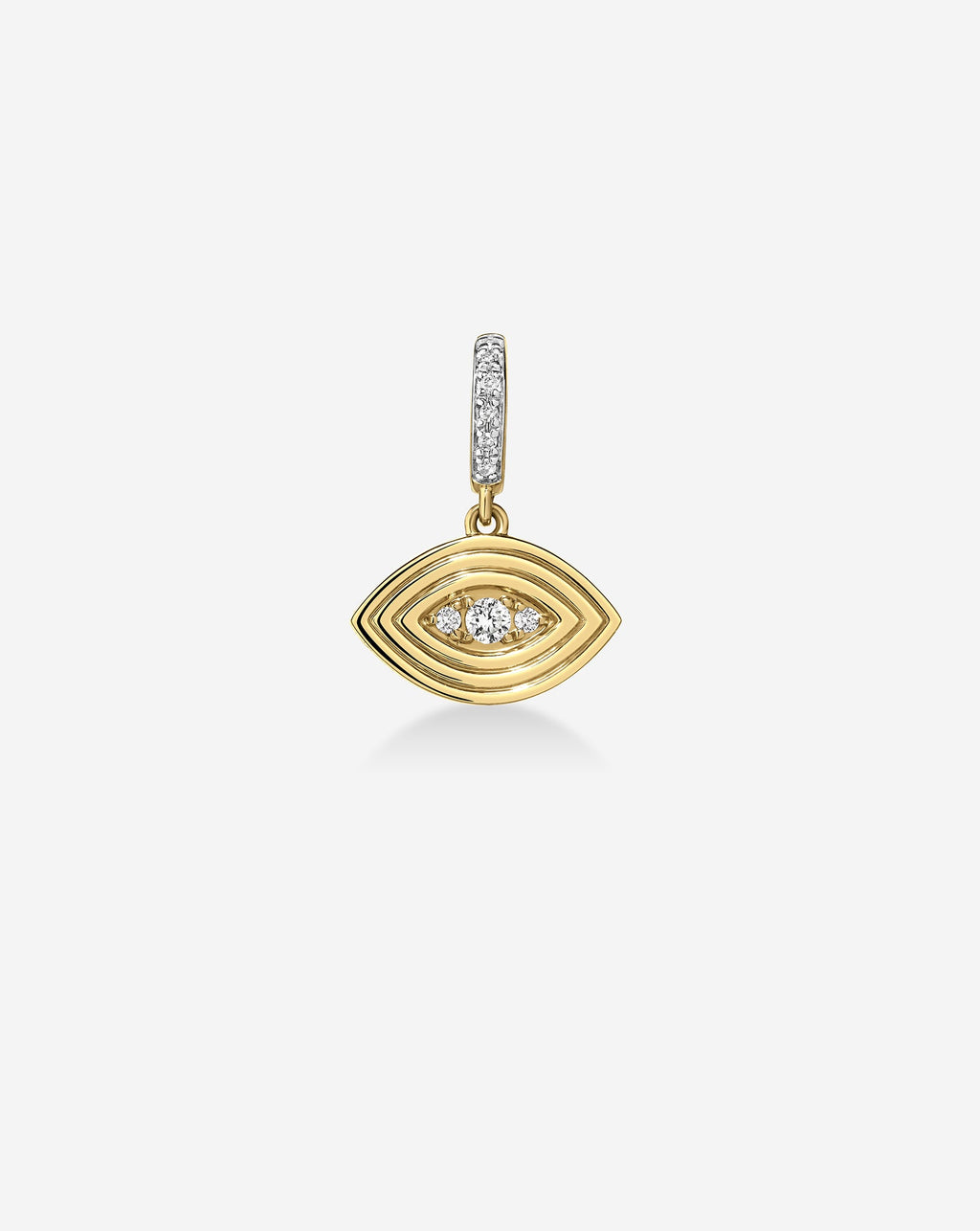 Diamond Evil Eye Charm