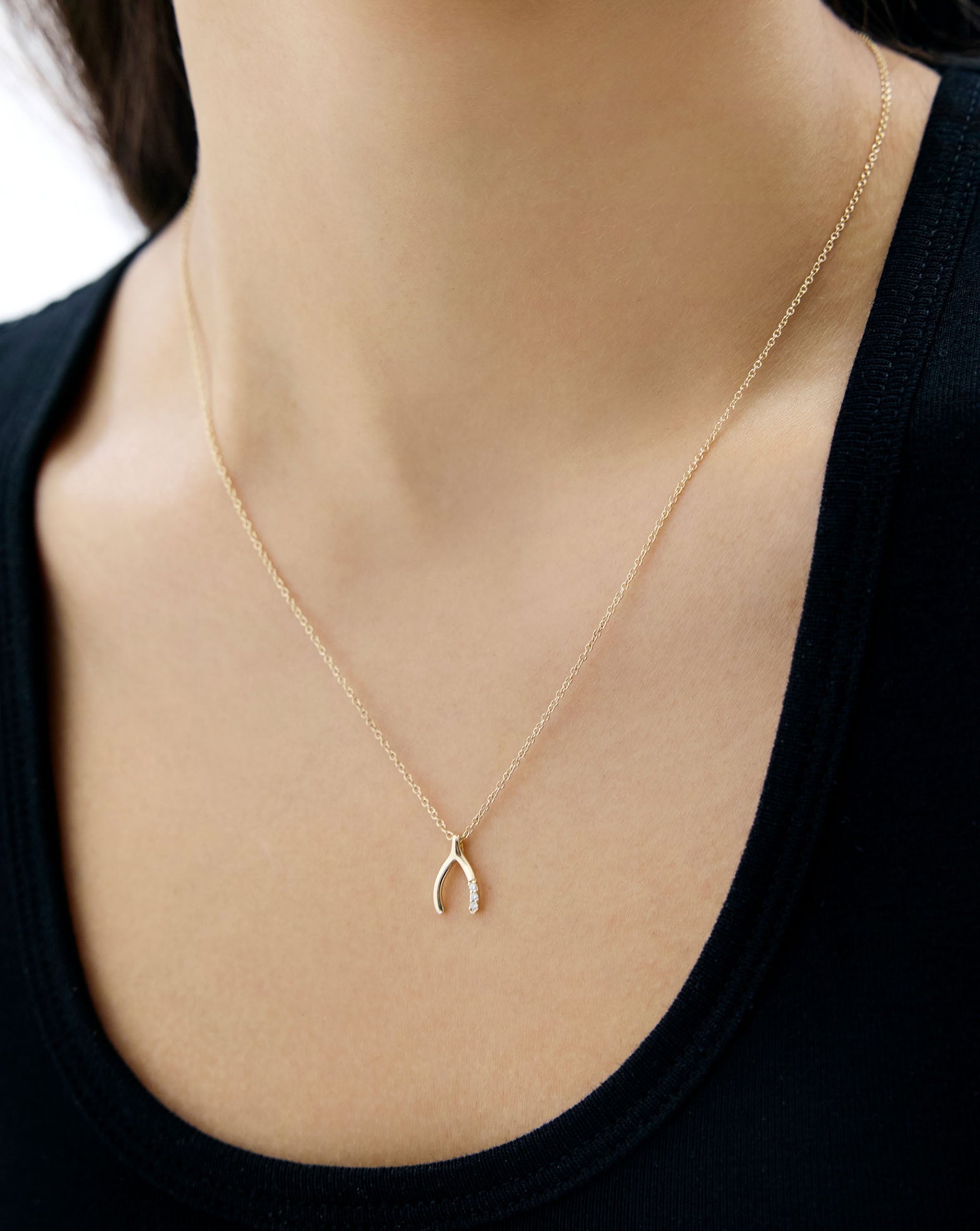 Wishbone Necklace