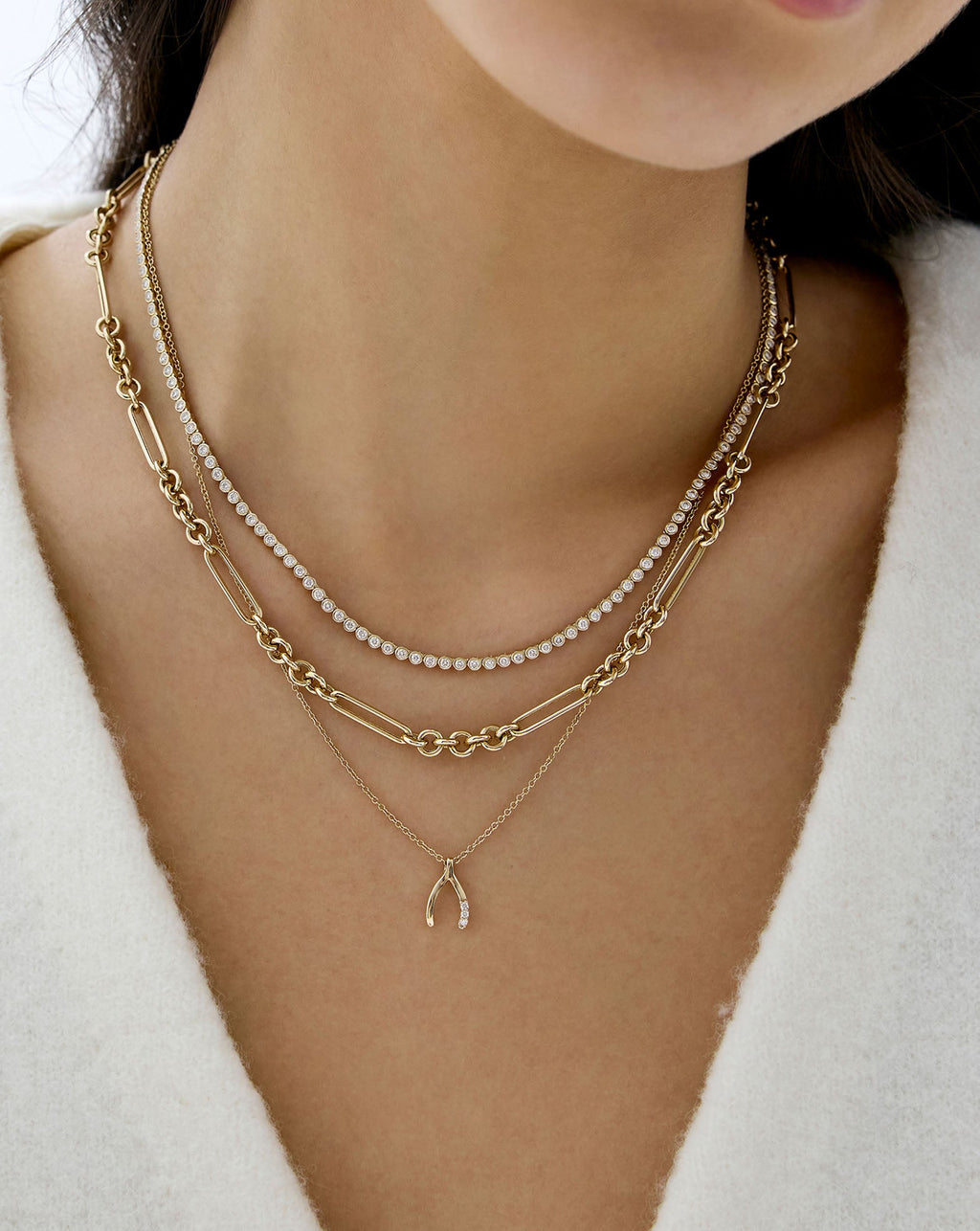 Wishbone Necklace
