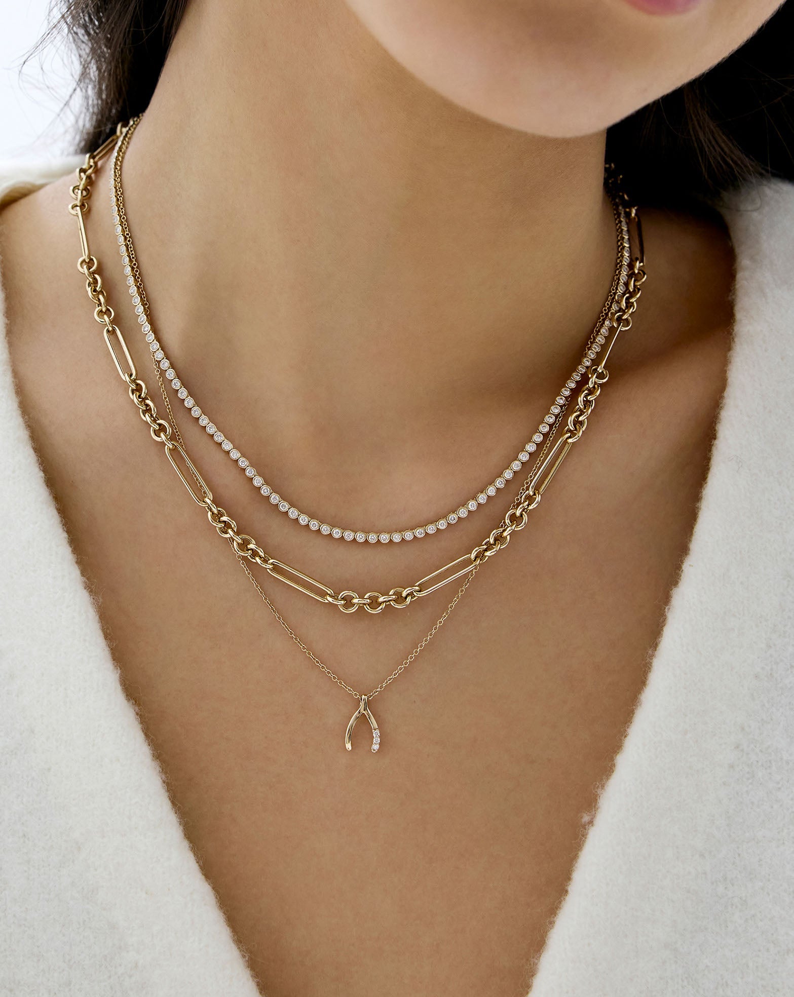 Wishbone Necklace
