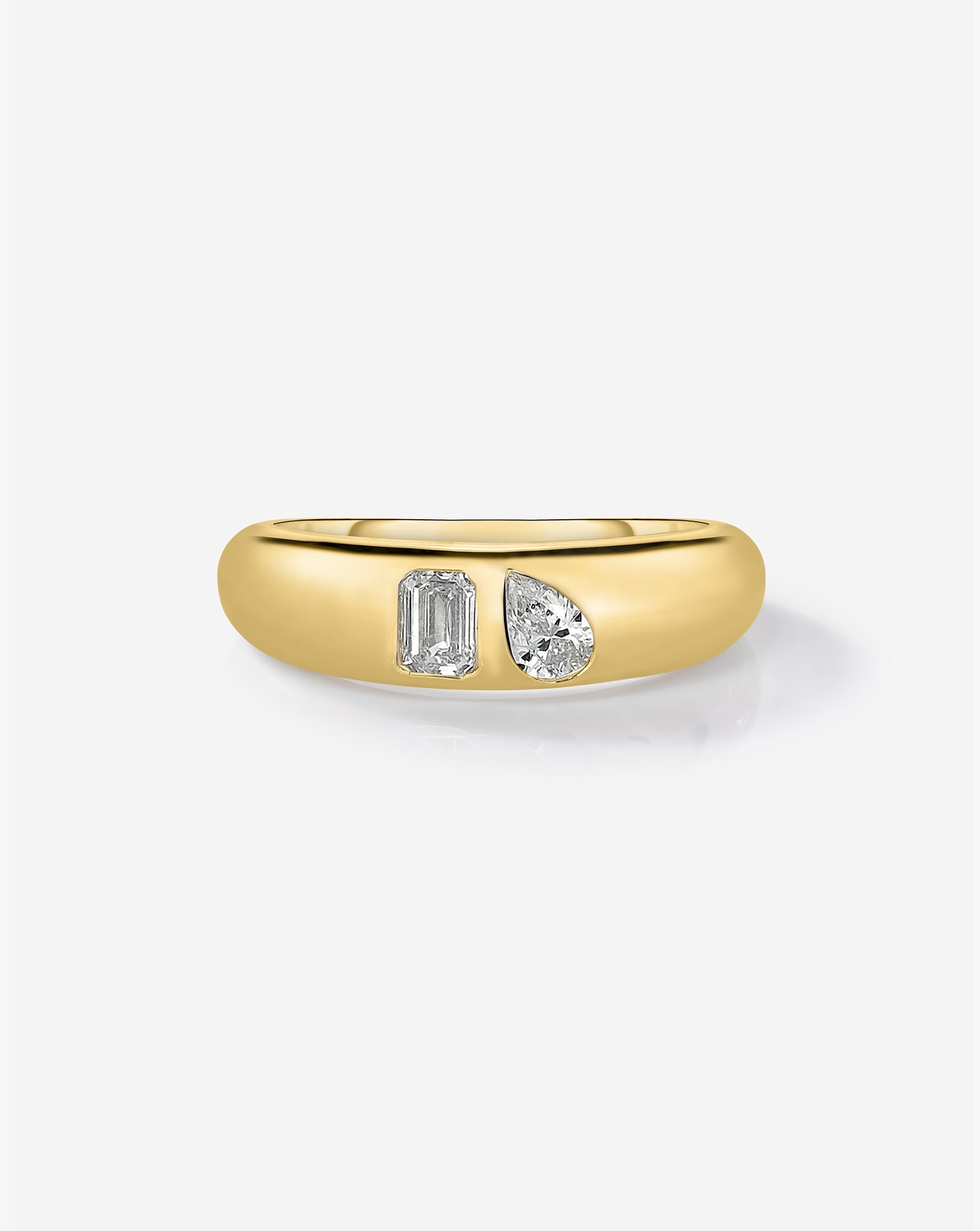 Lab Diamond Duo Ring