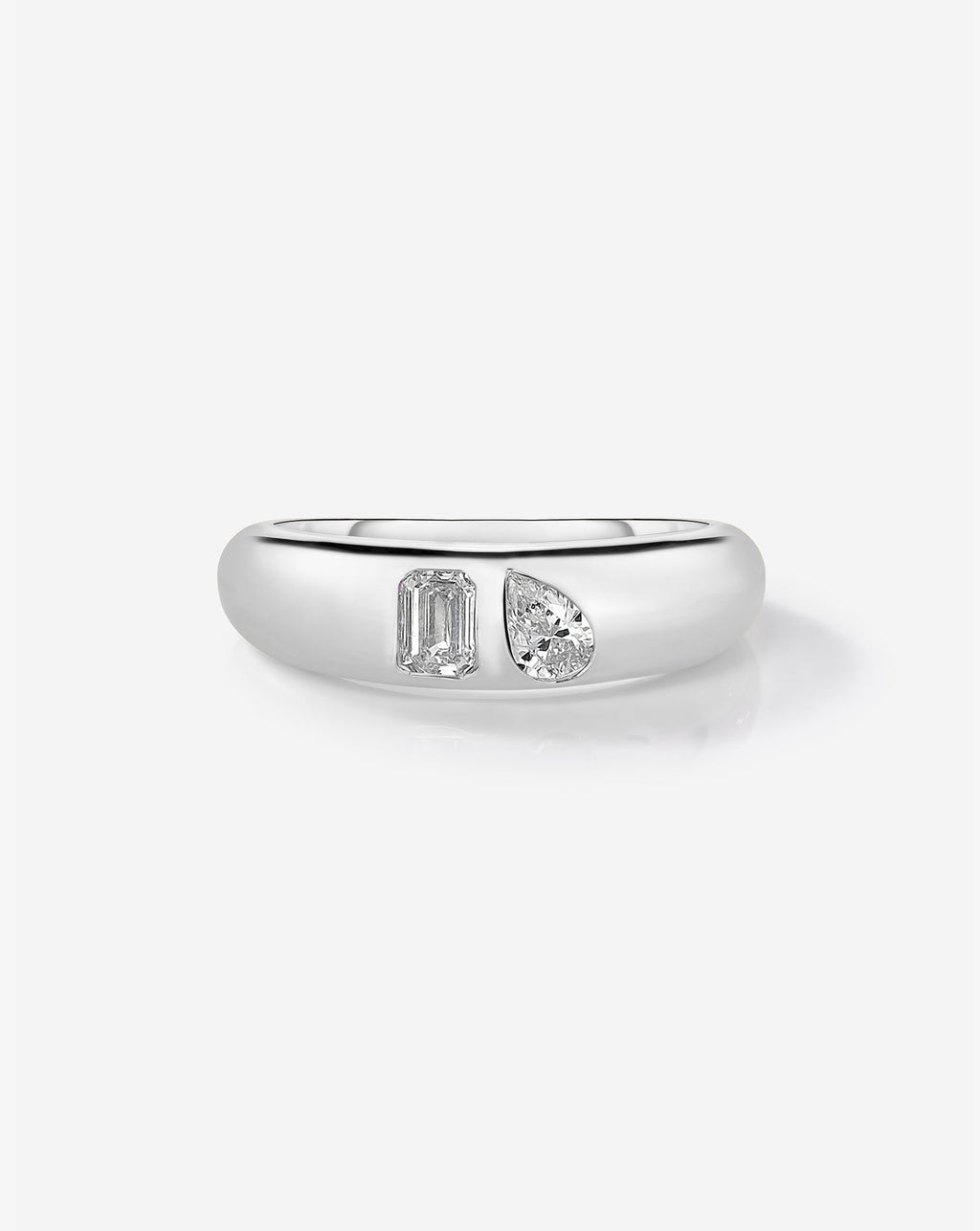 Lab Diamond Duo Ring