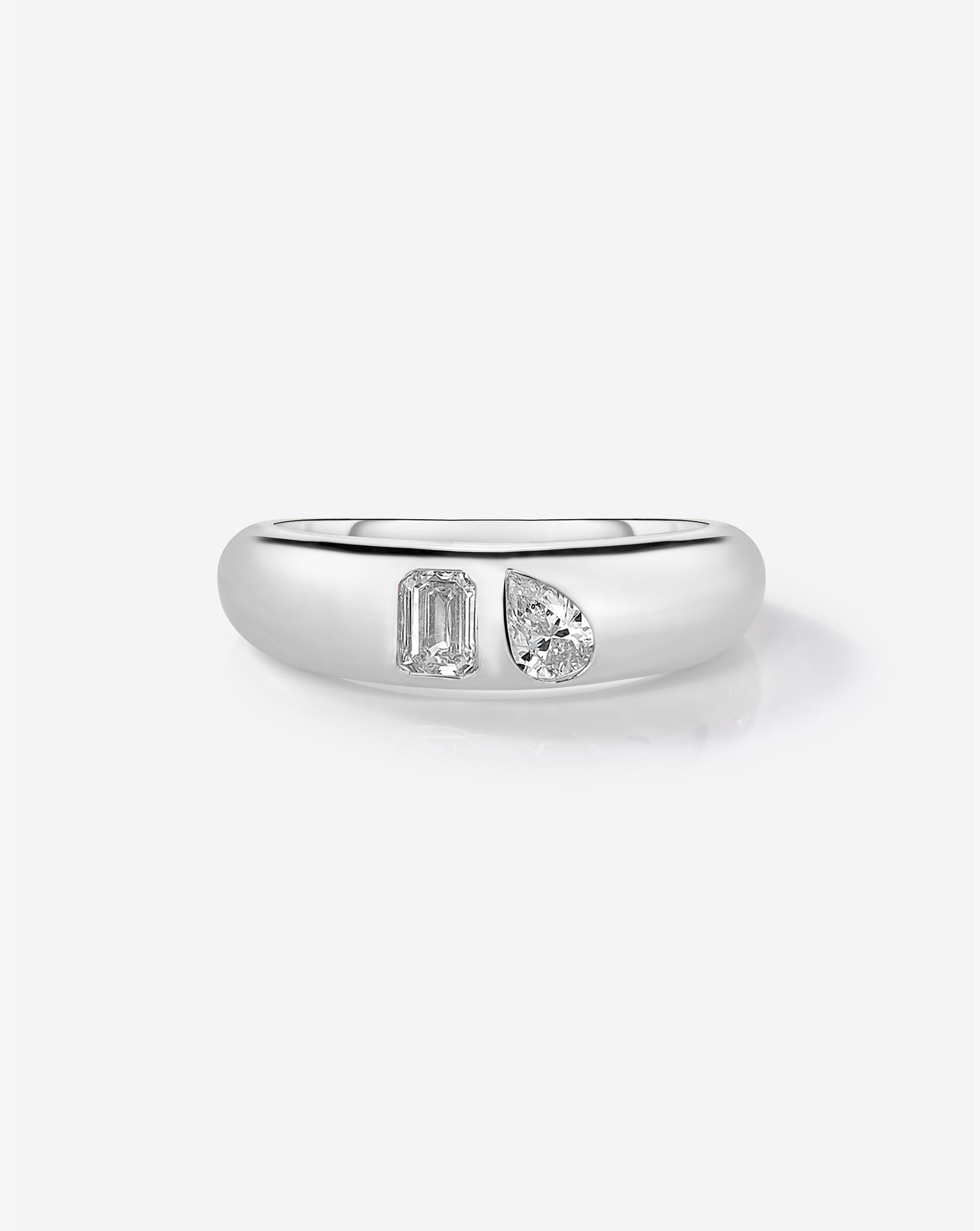 Lab Diamond Duo Ring