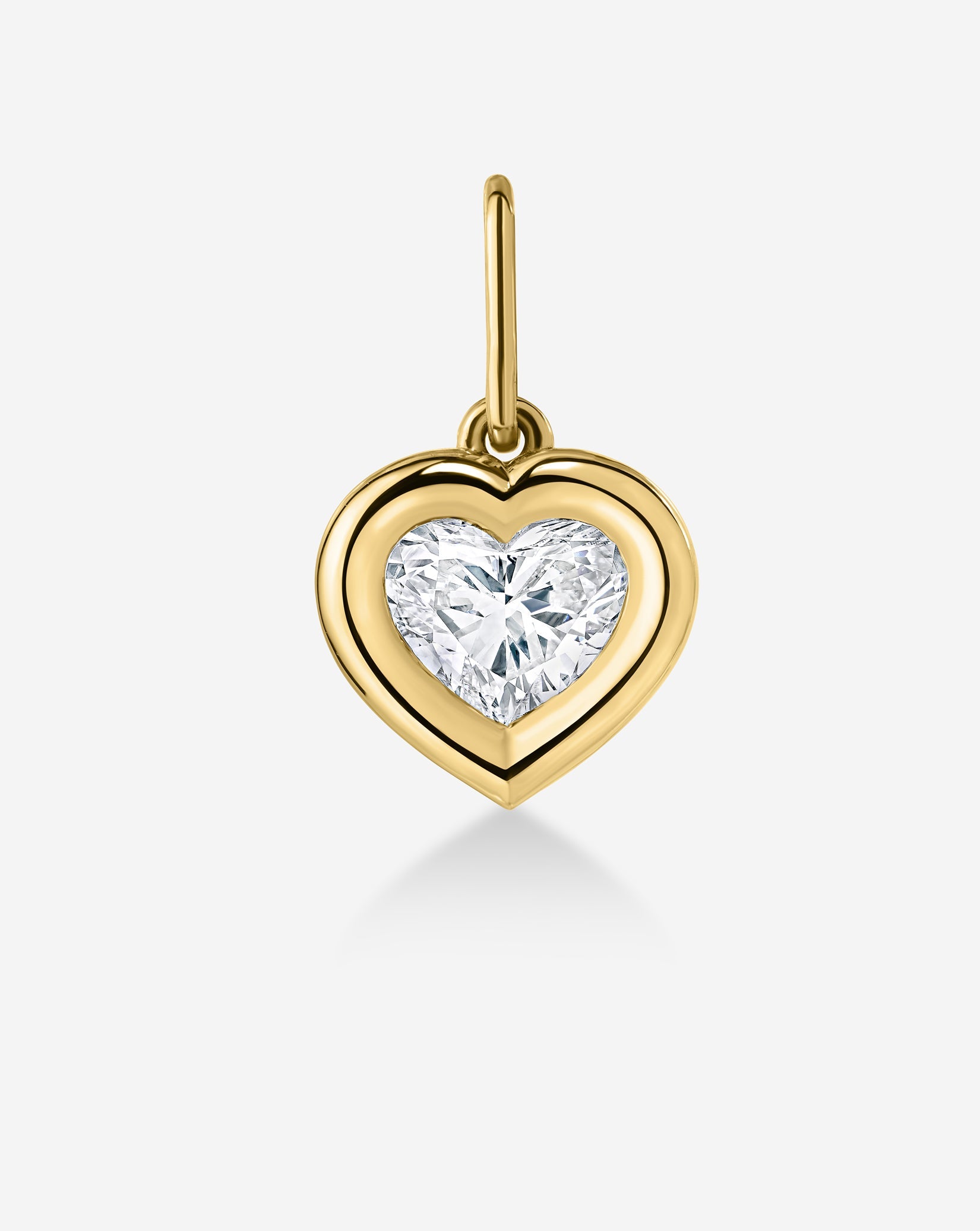 Framed Lab Diamond Pendant