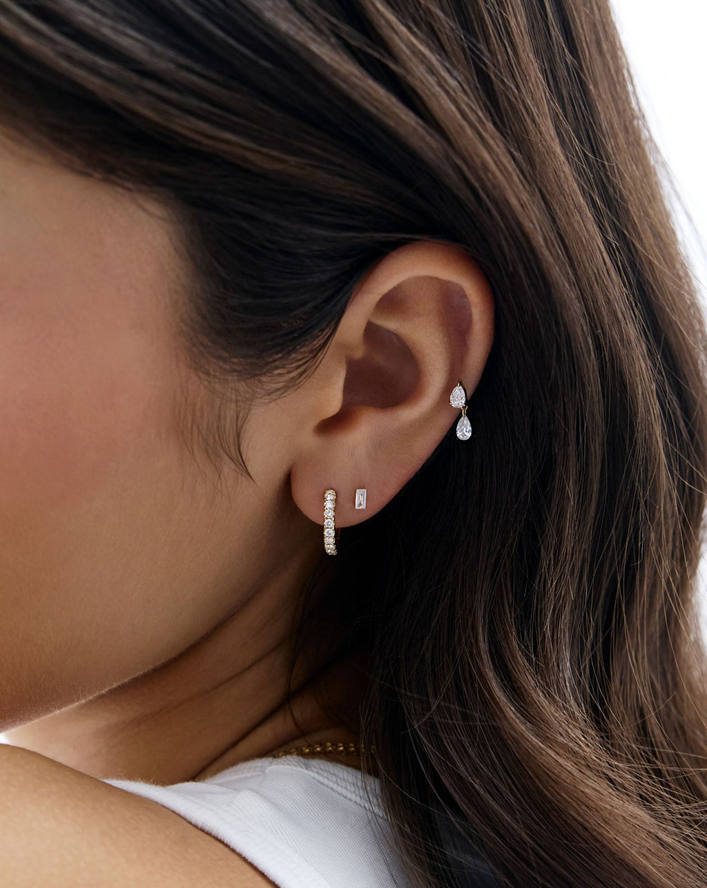 Pear Drop Lab Diamond Flatback
