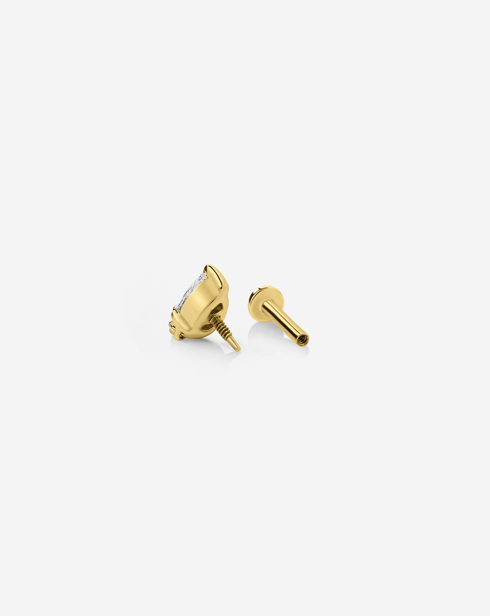 Pear Drop Lab Diamond Flatback