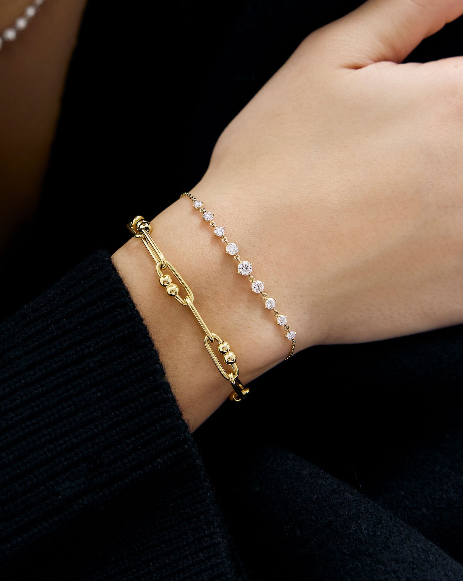 Starlight Graduated Lab Diamond Bracelet