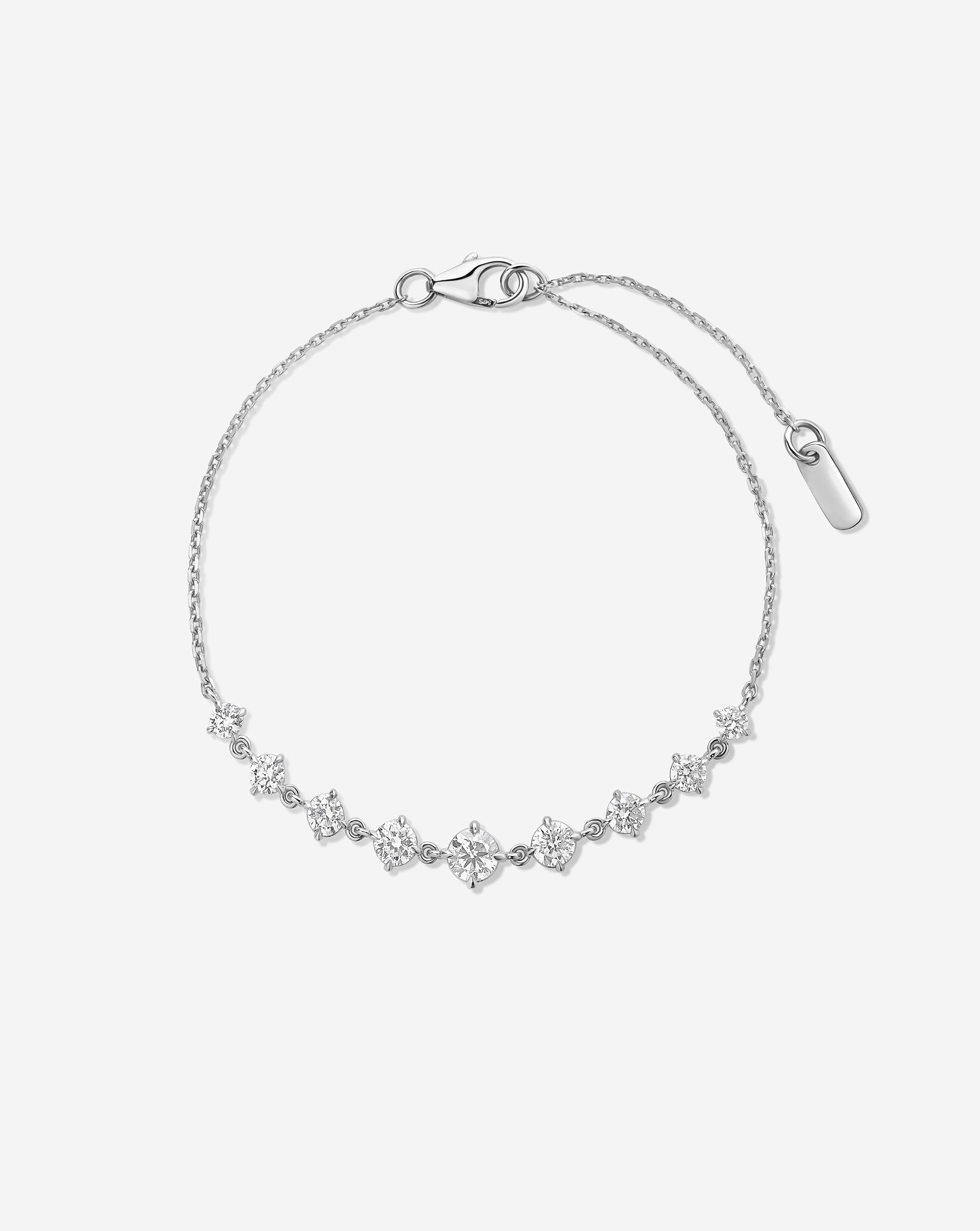 Starlight Graduated Lab Diamond Bracelet