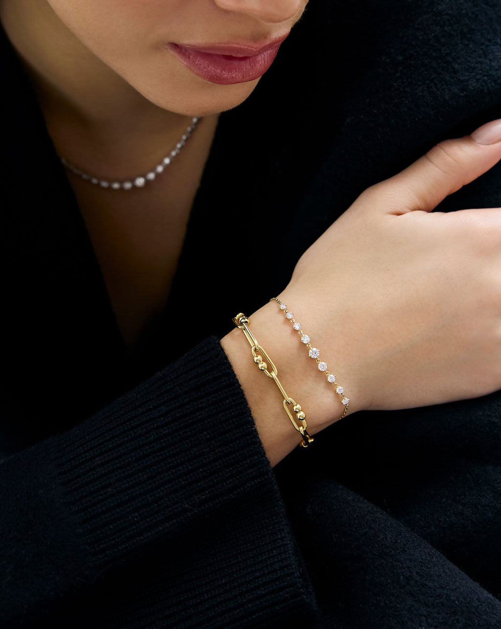 Starlight Graduated Lab Diamond Bracelet