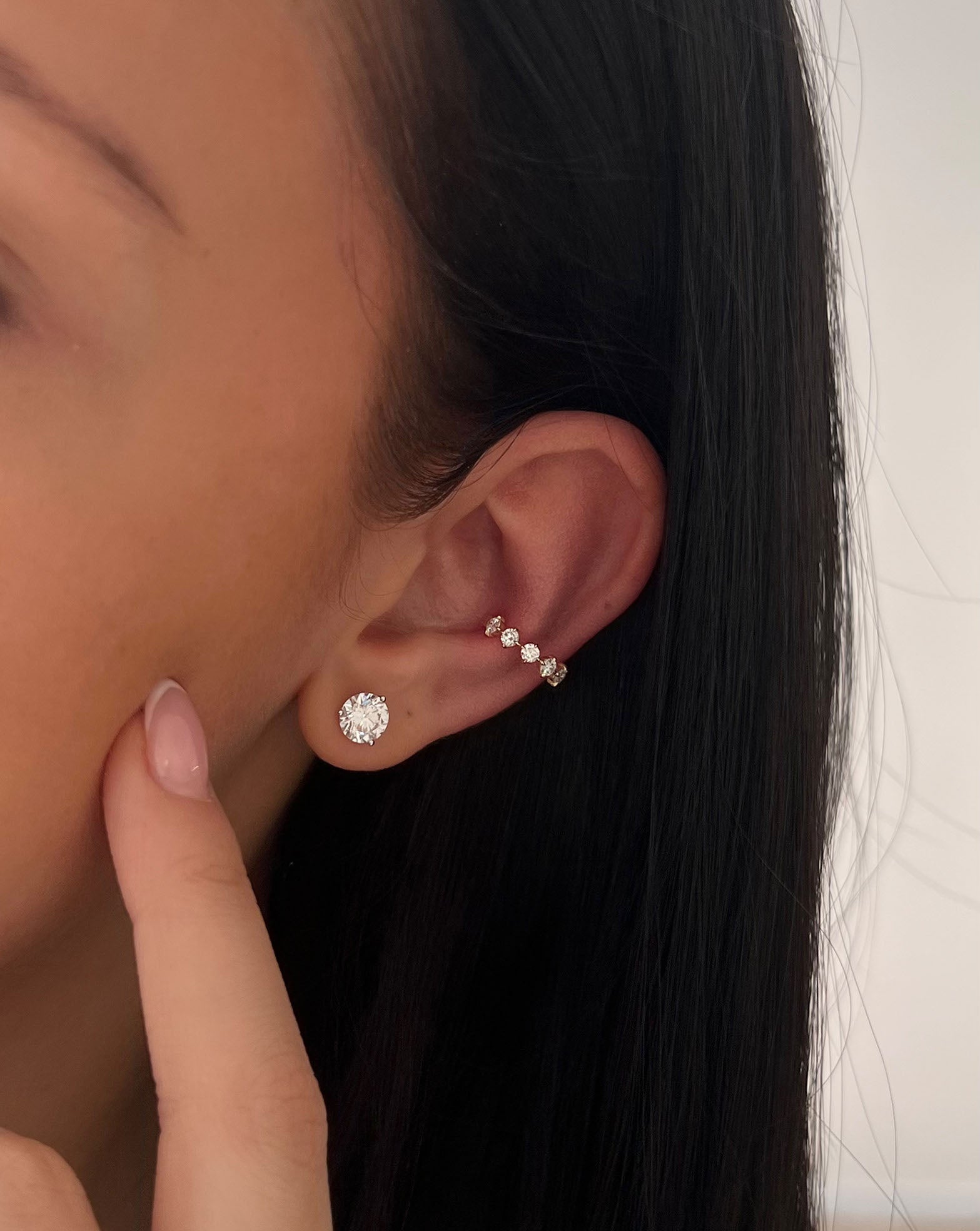 Starlight Lab Diamond Ear Cuff