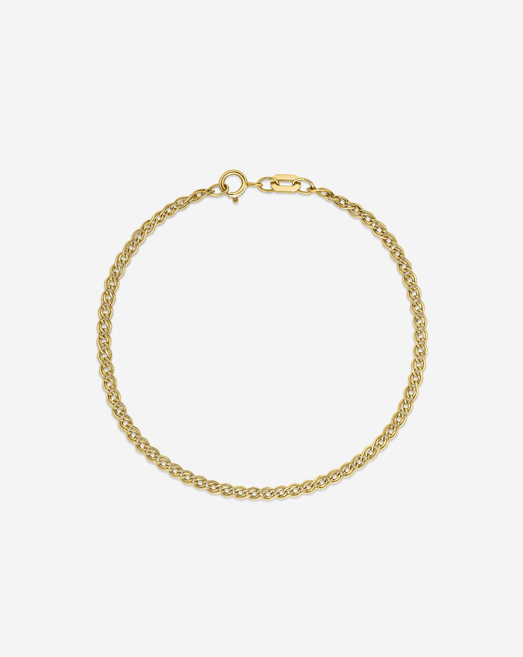 Petite Twin Chain Bracelet