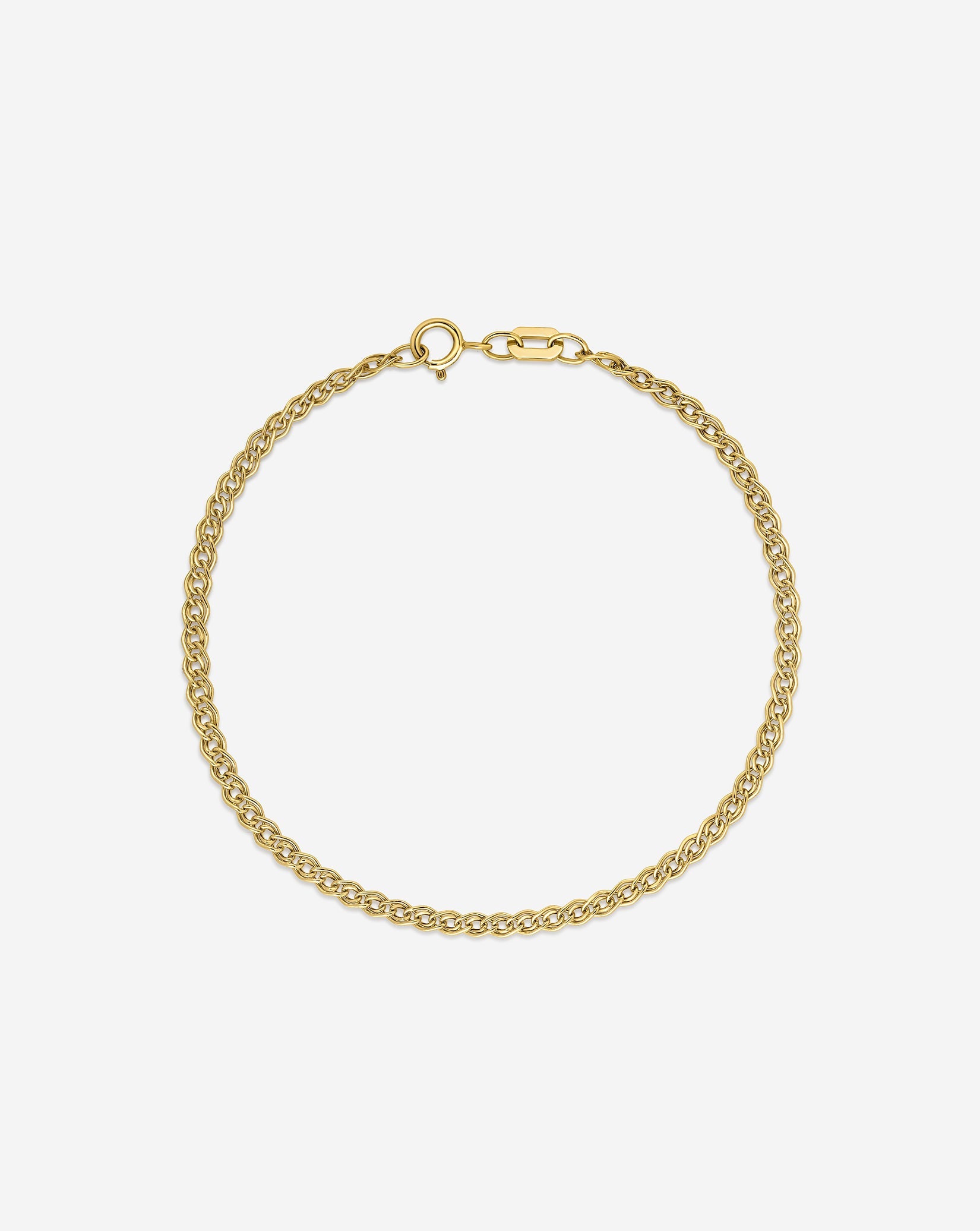 Petite Twin Chain Bracelet