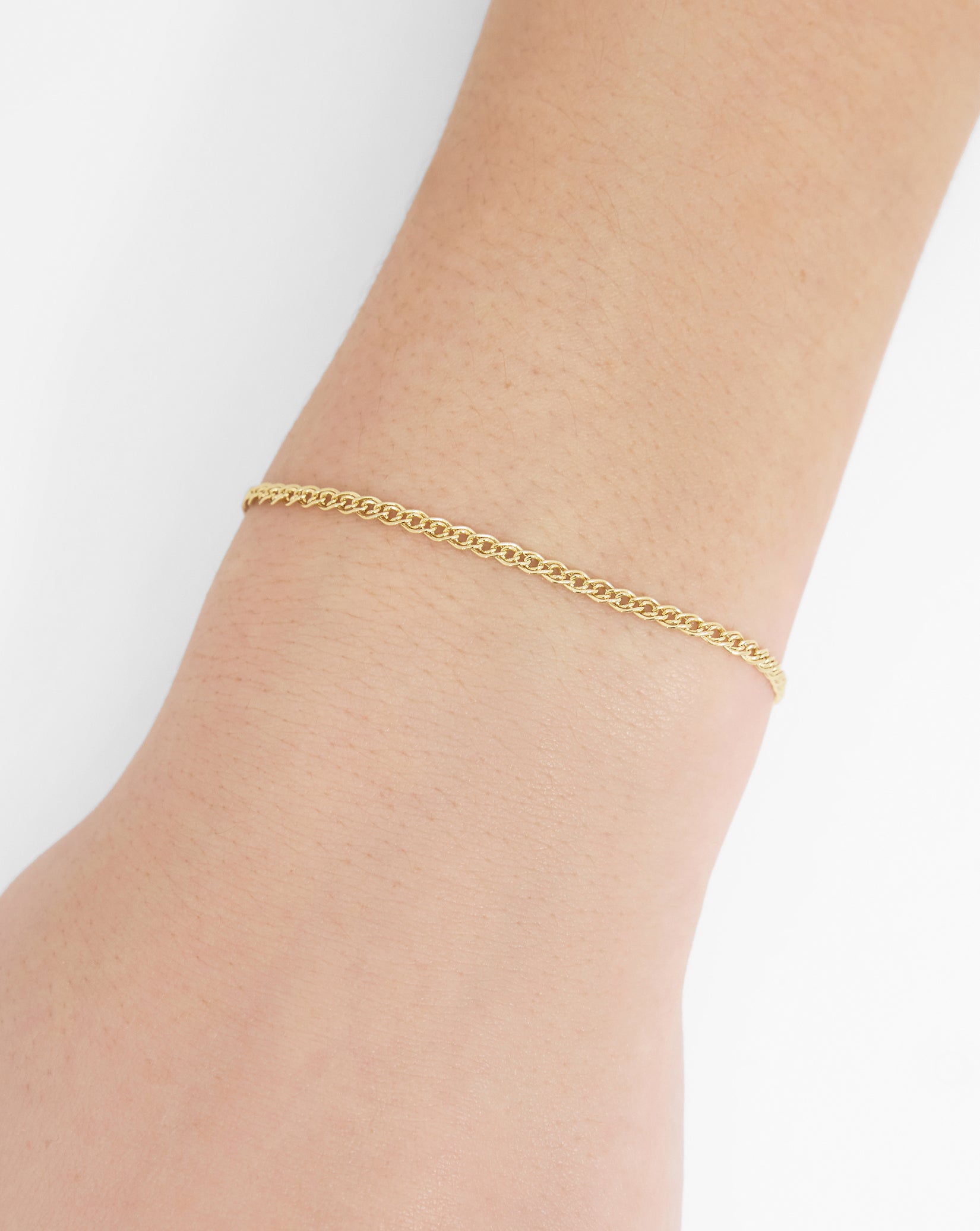 Petite Twin Chain Bracelet