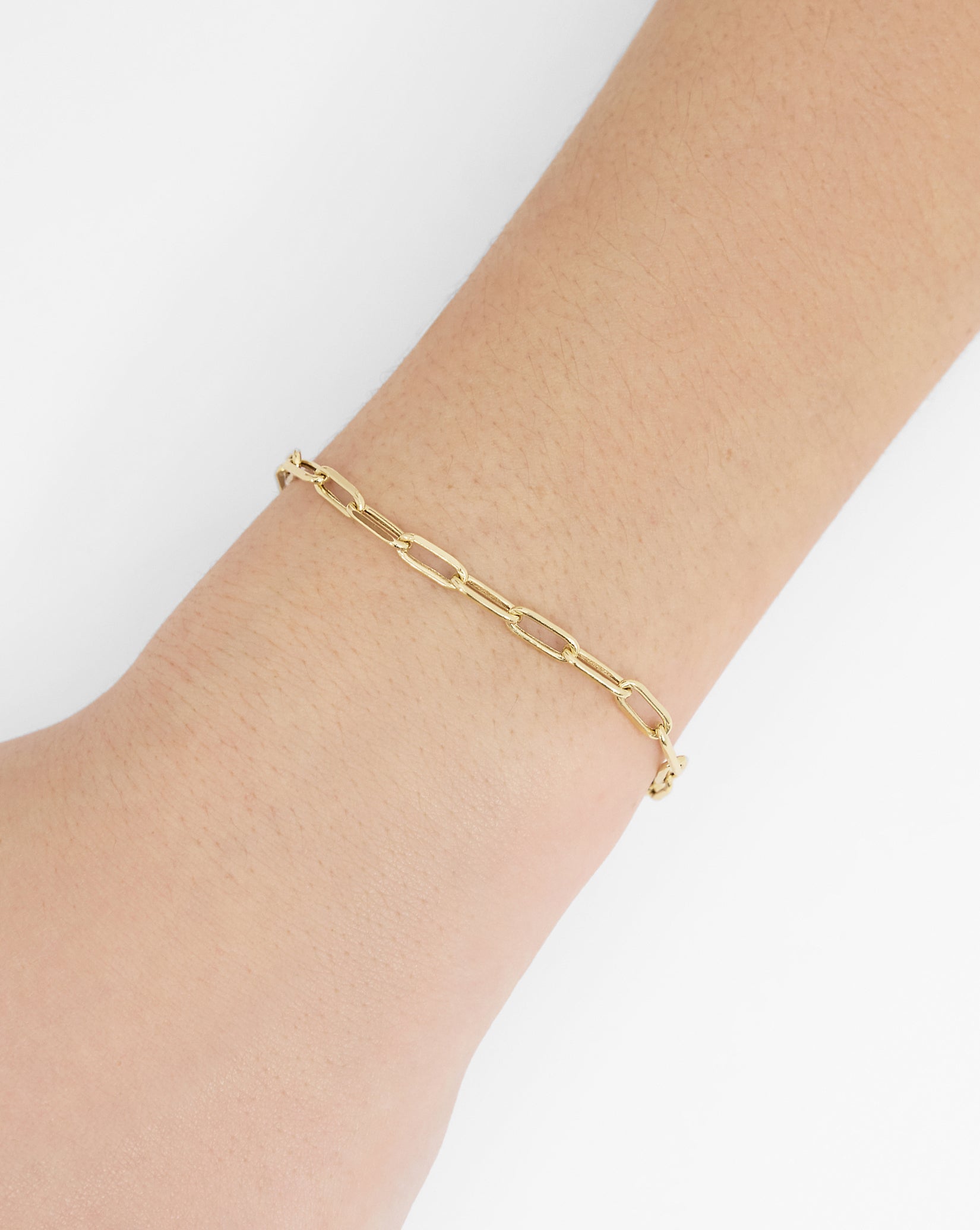Paperclip Chain Bracelet