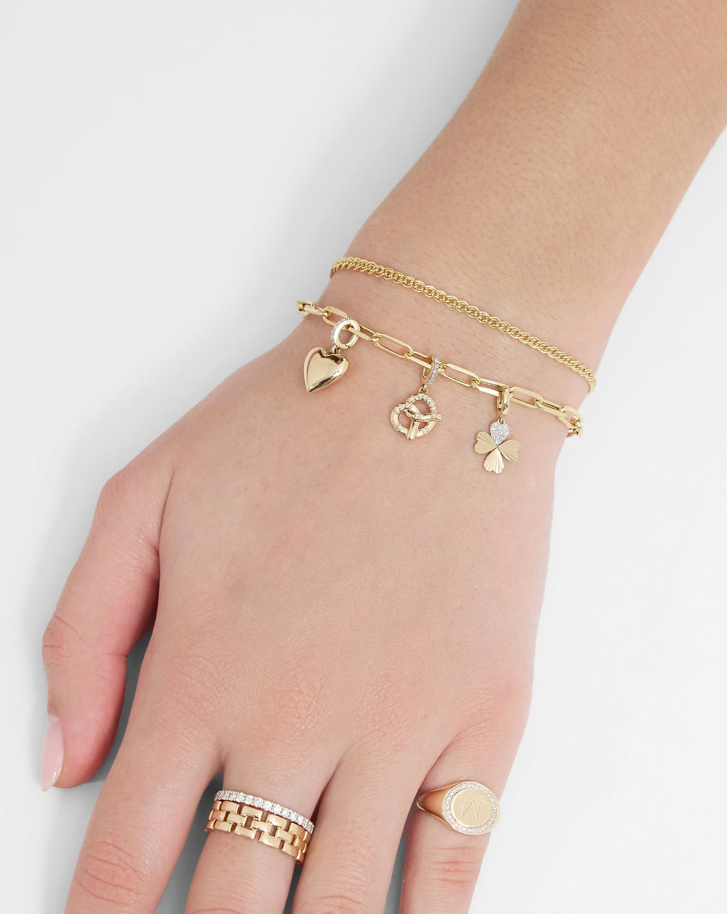 Paperclip Chain Bracelet