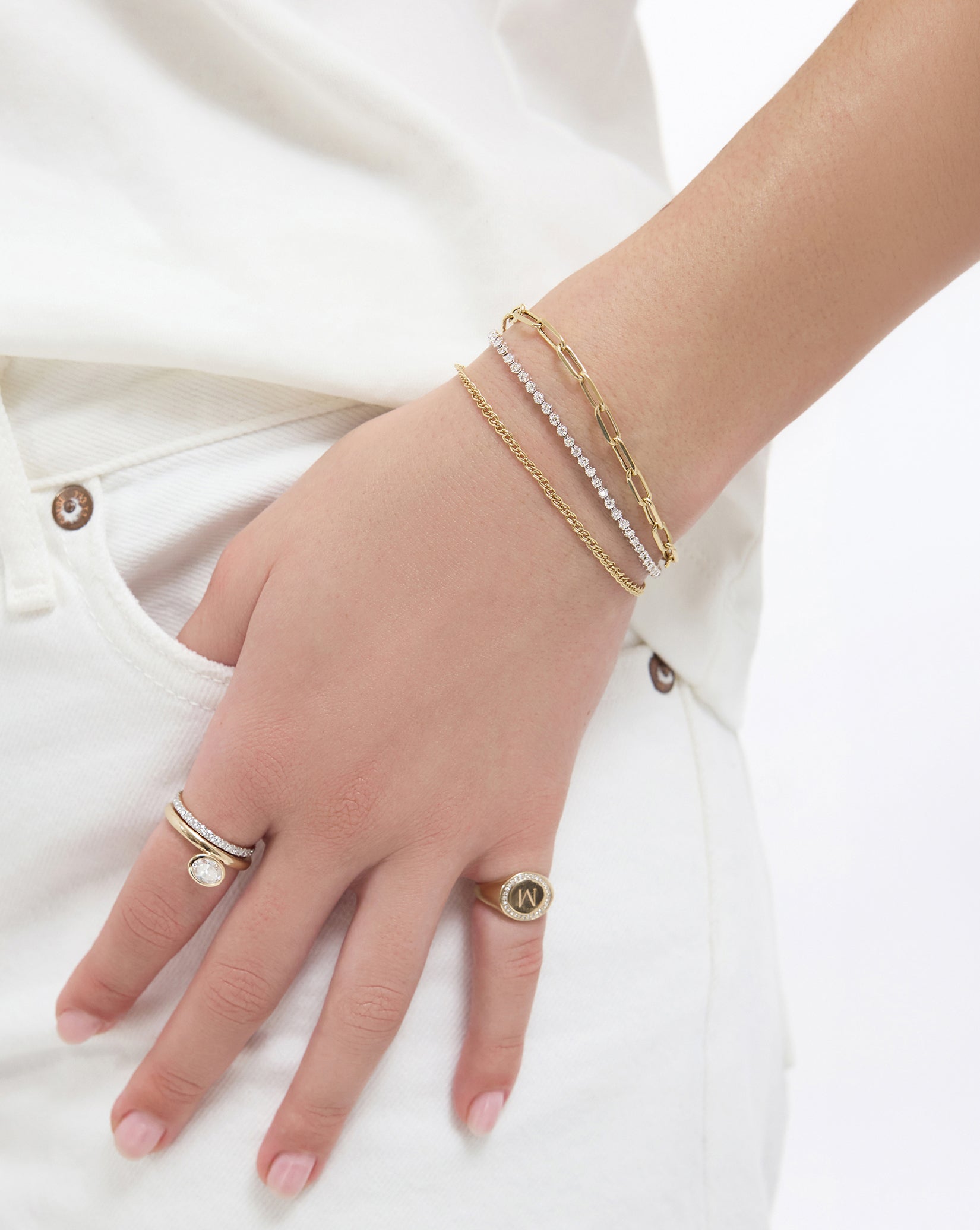 Paperclip Chain Bracelet