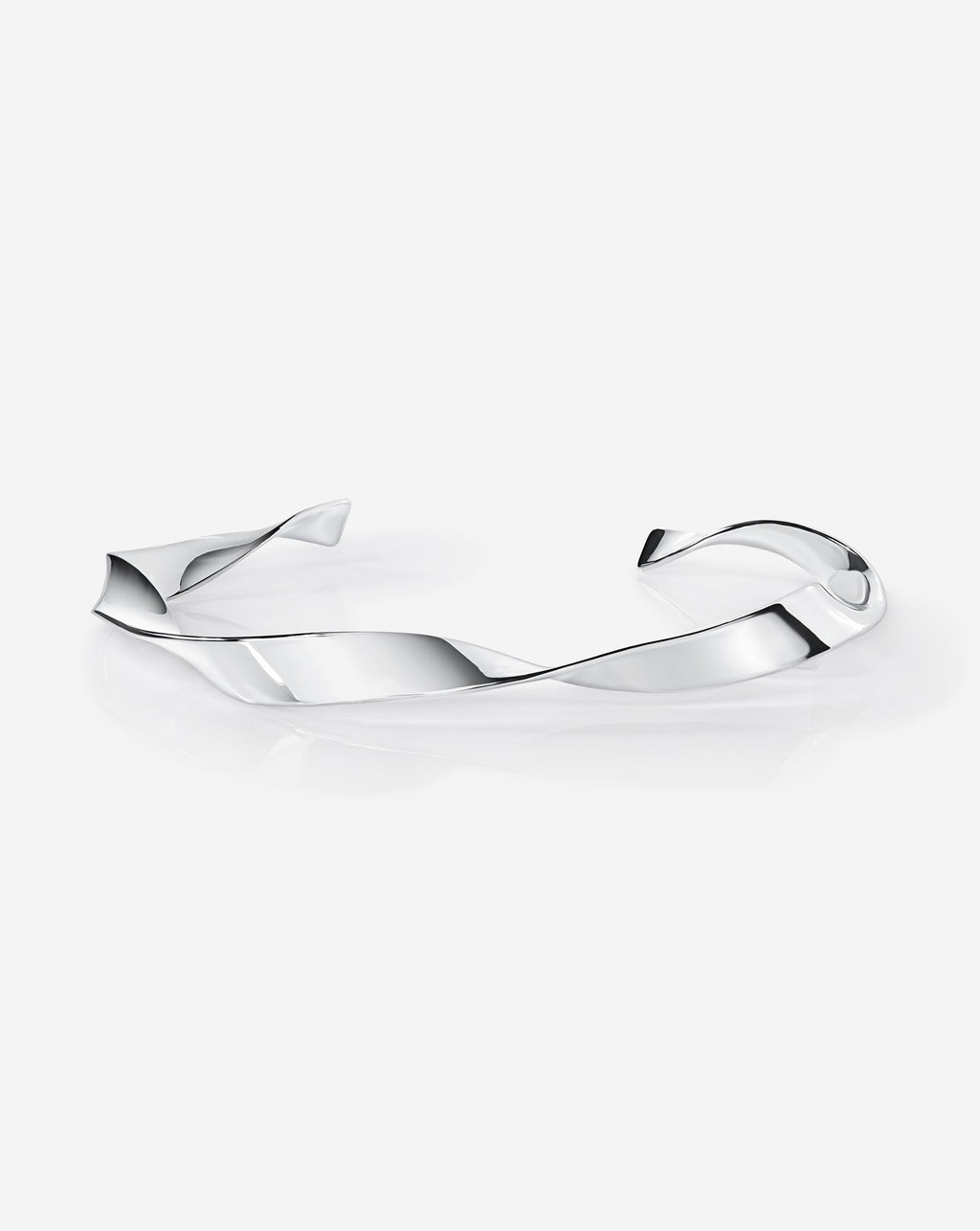Silver Twist Cuff